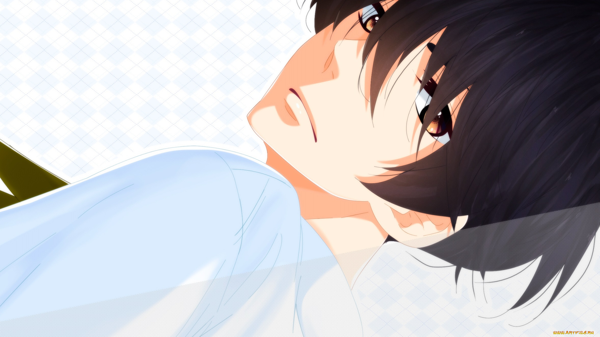 аниме, fujiwara-kun, wa, daitai, tadashii, парень