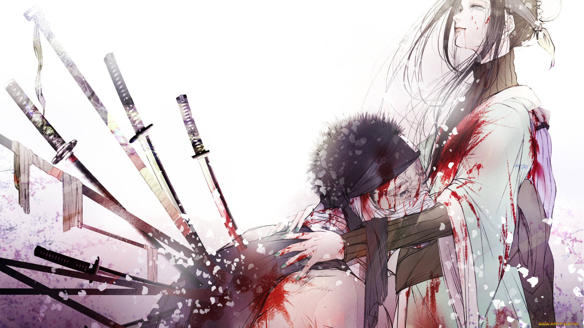 аниме, naruto, забуза, хаку