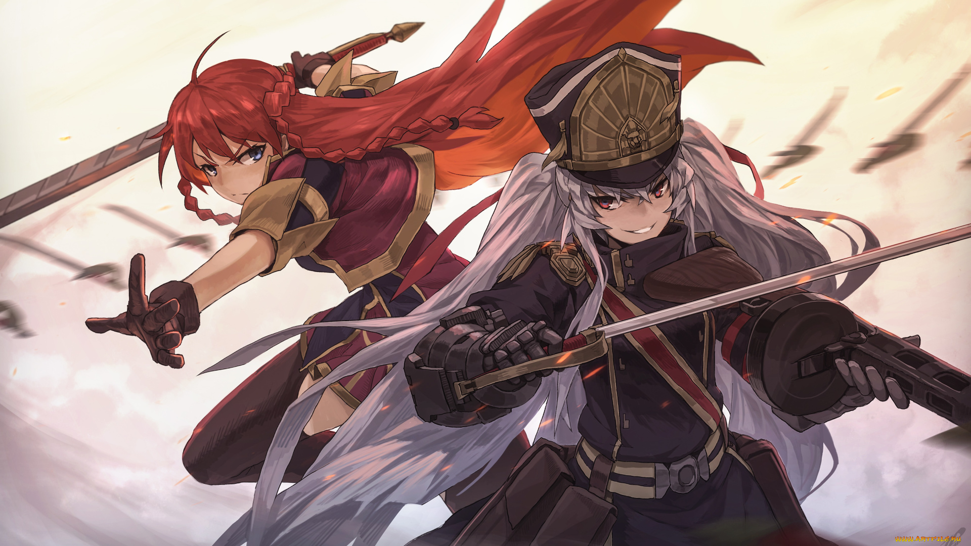 аниме, re, , creators, девушки