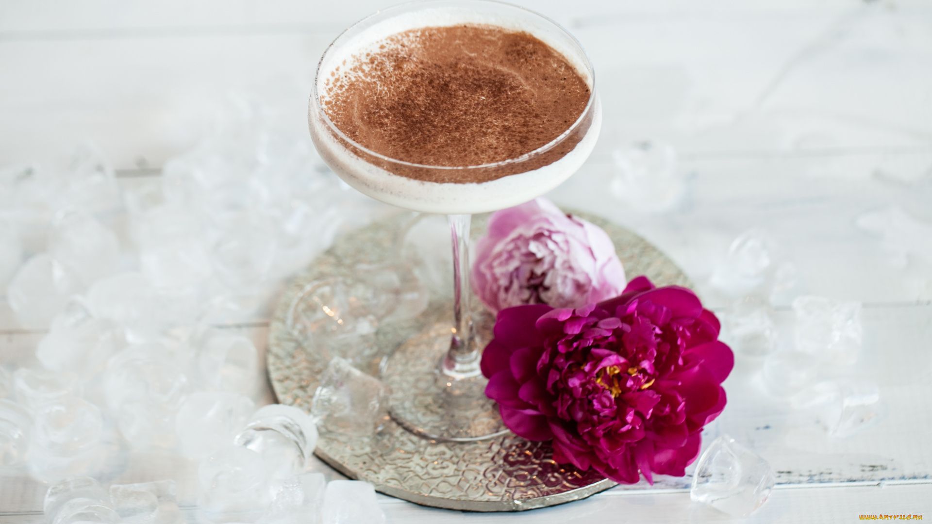 еда, напитки, , коктейль, напиток, лед, холодный, вкусный, цветы