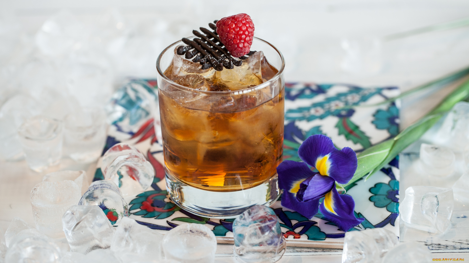 еда, напитки, напиток, лед, холодный, вкусный, цветы