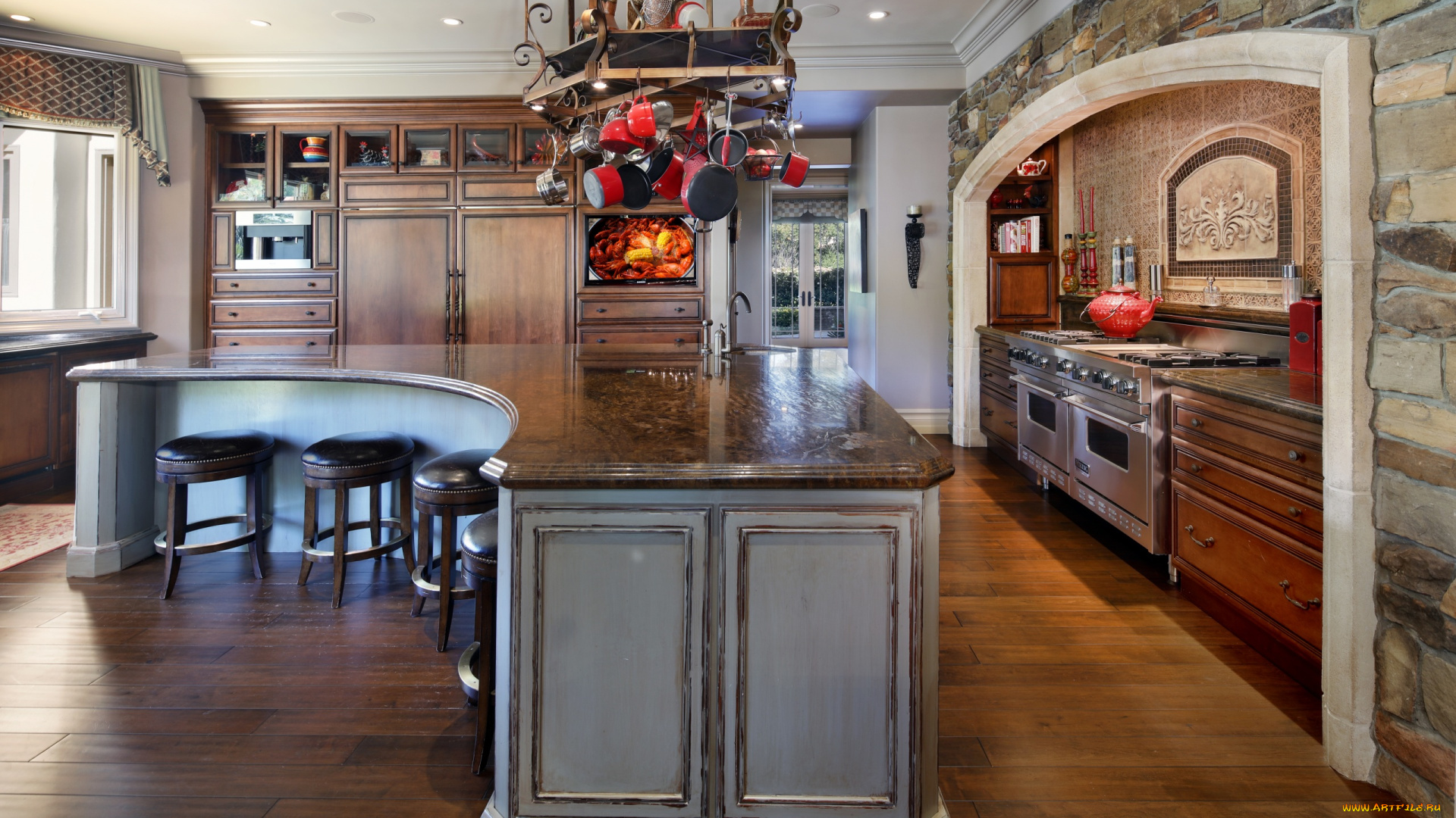 интерьер, кухня, стиль, уют, дизайн