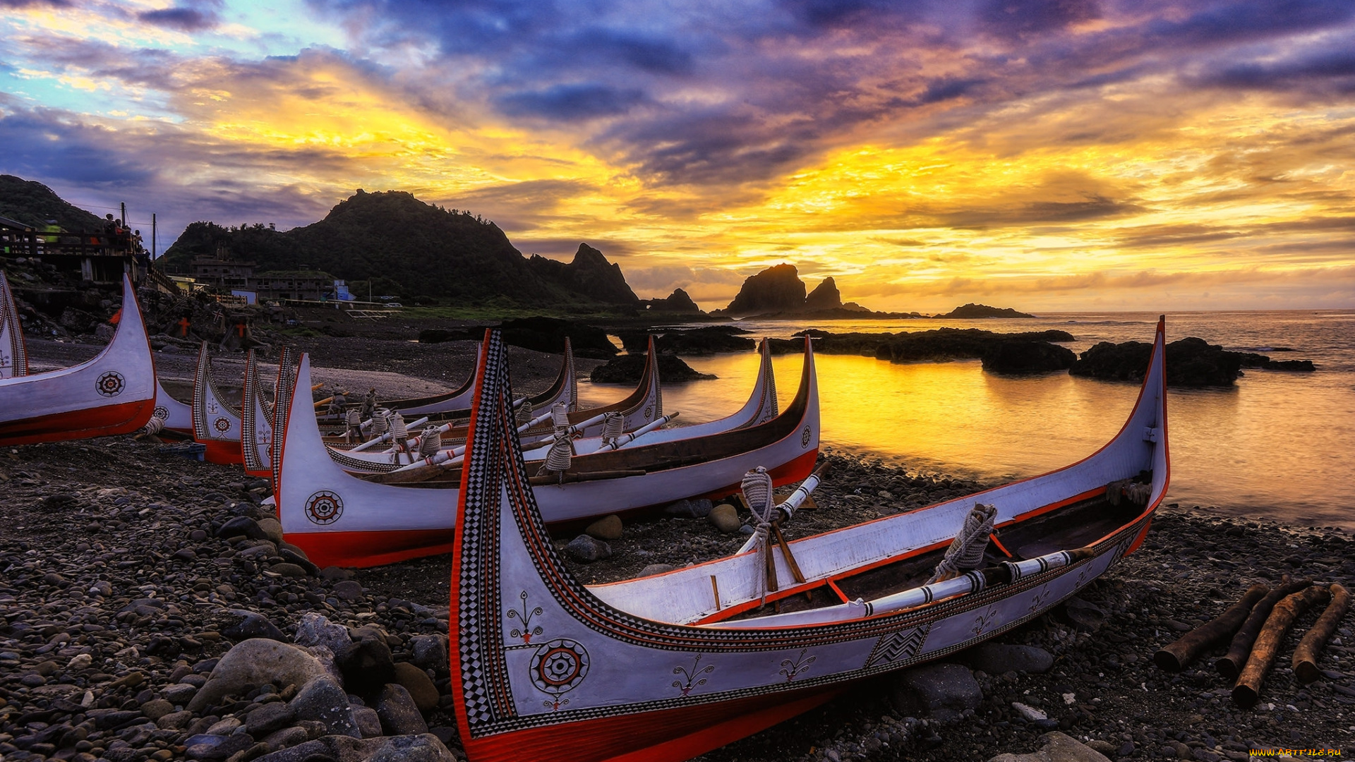 корабли, лодки, , шлюпки, река, лес