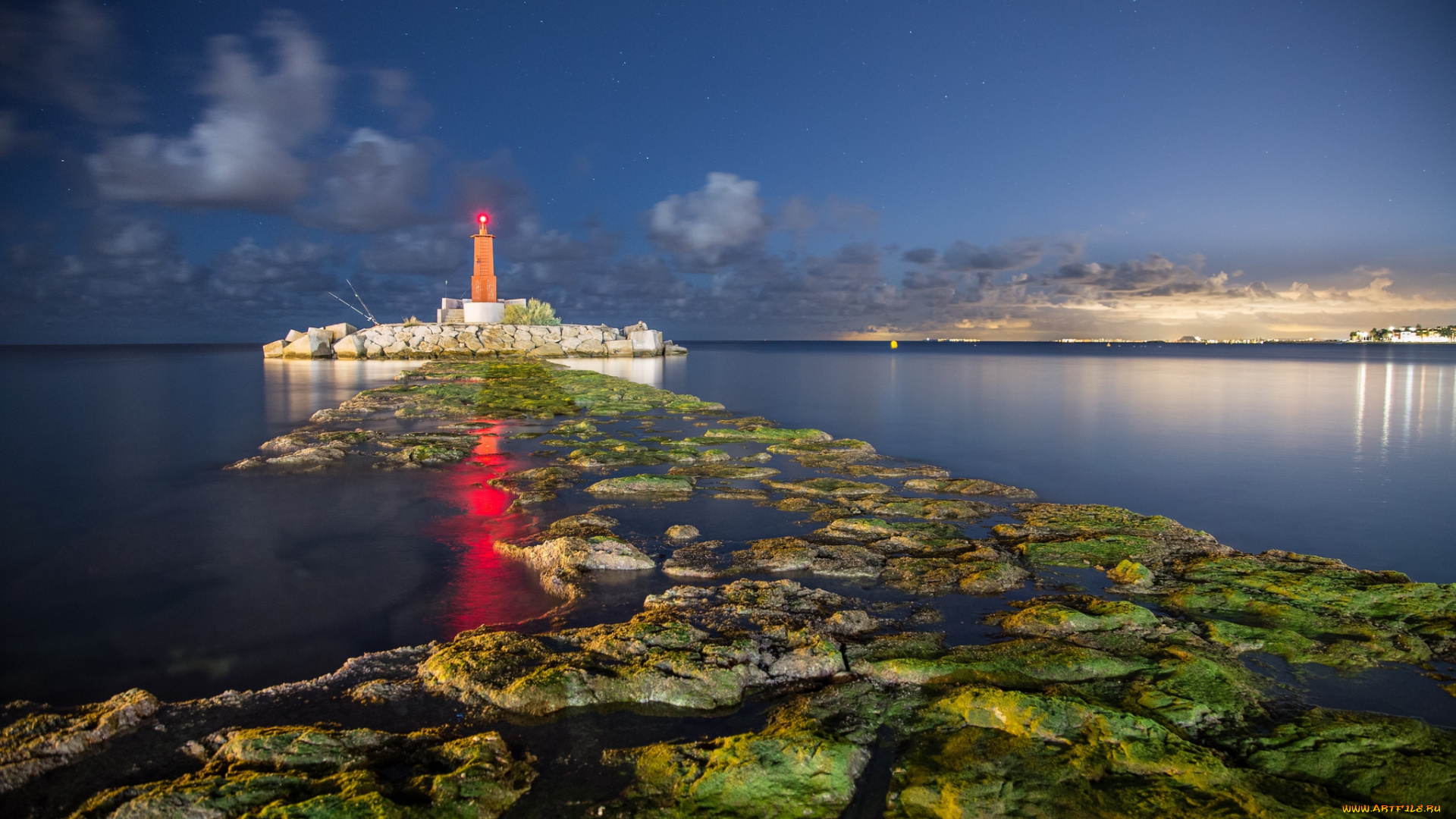 природа, маяки, побережье, маяк