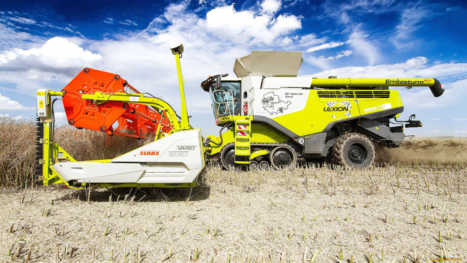 техника, комбайны, сельхоз, работы