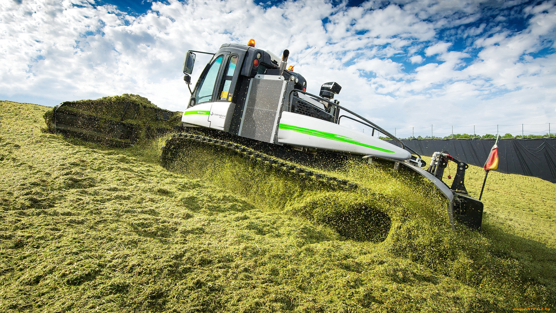 техника, тракторы, на, гусенецах, работы, сельхоз