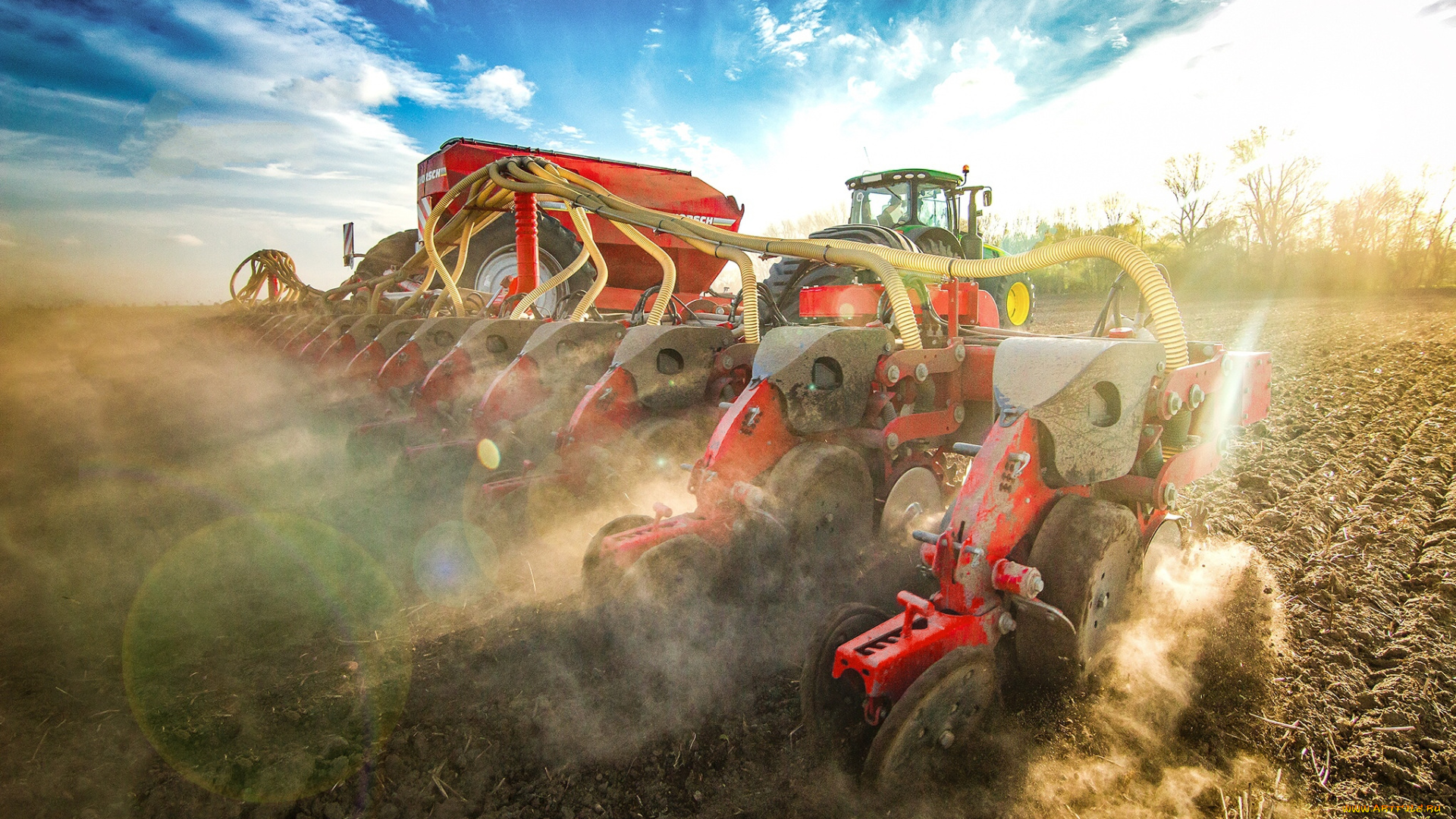 техника, тракторы, работы, сельхоз