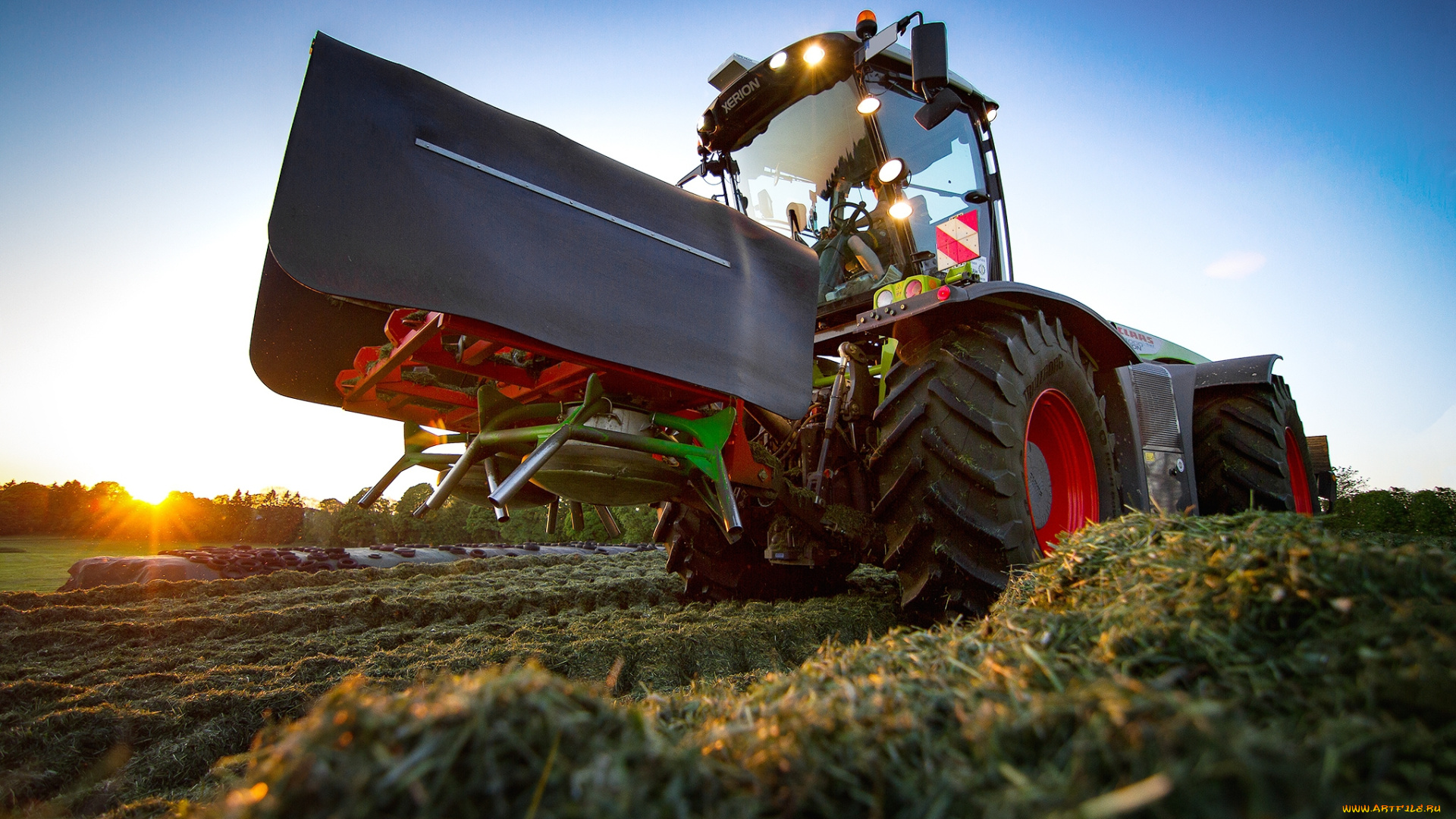 техника, тракторы, сельхоз, работы