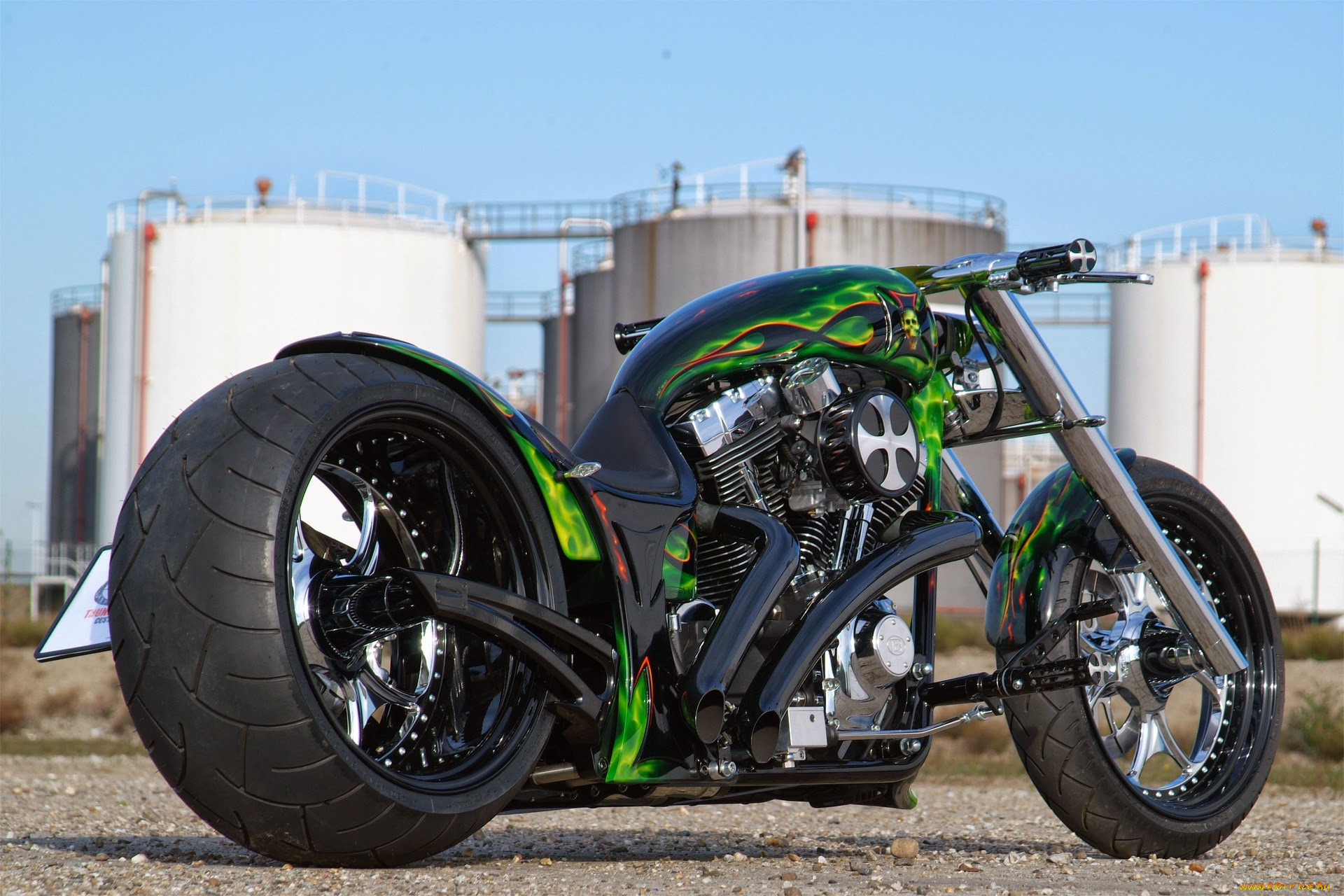 мотоциклы, customs, custom