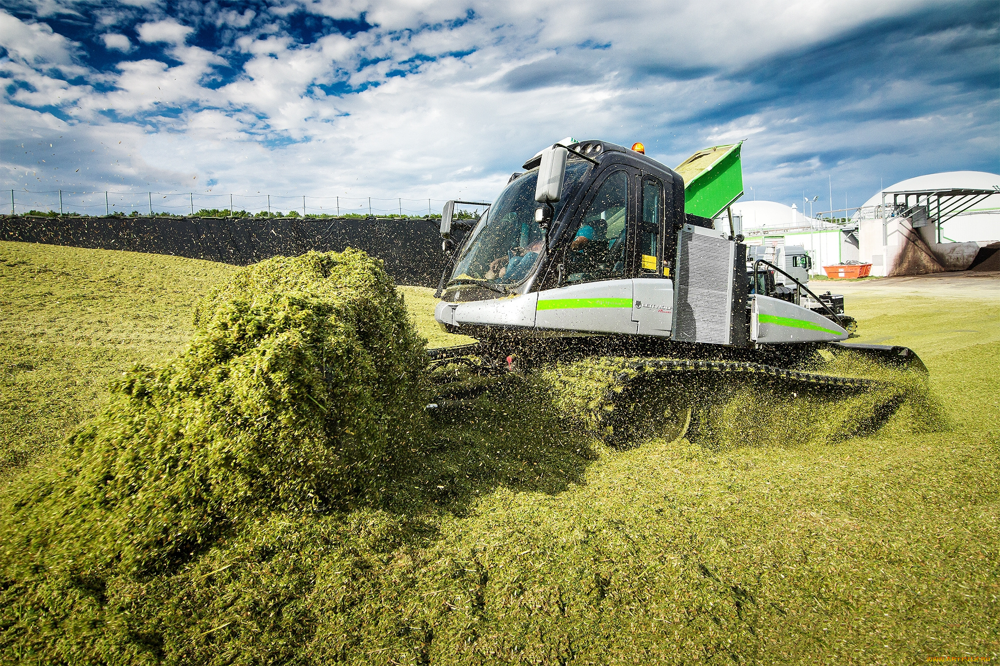 техника, тракторы, на, гусенецах, работы, сельхоз