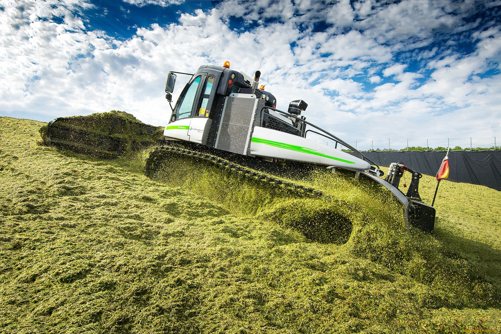 техника, тракторы, на, гусенецах, работы, сельхоз