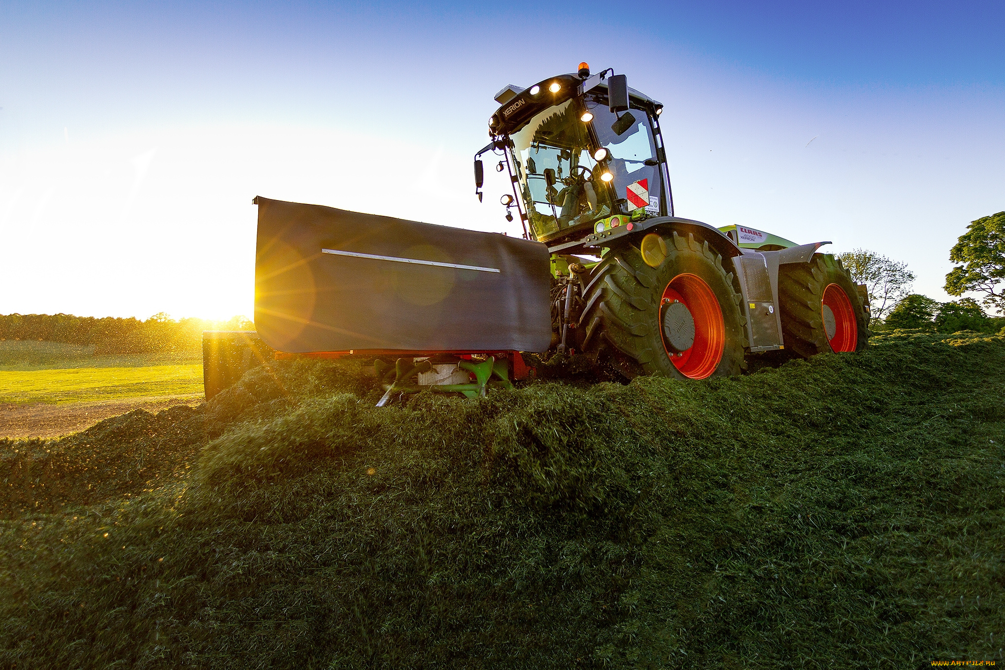 техника, тракторы, работы, сельхоз