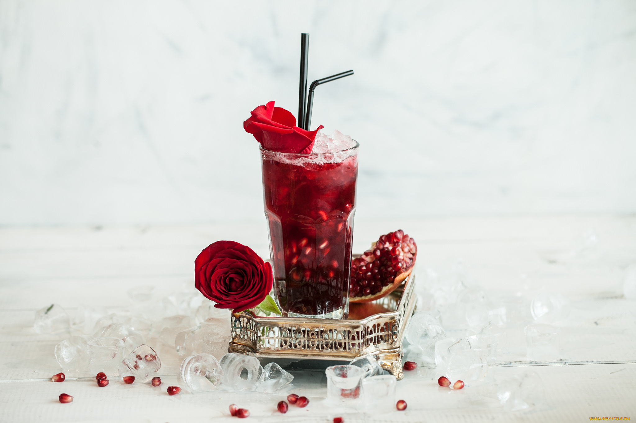 еда, напитки, , коктейль, напиток, лед, холодный, вкусный, цветы