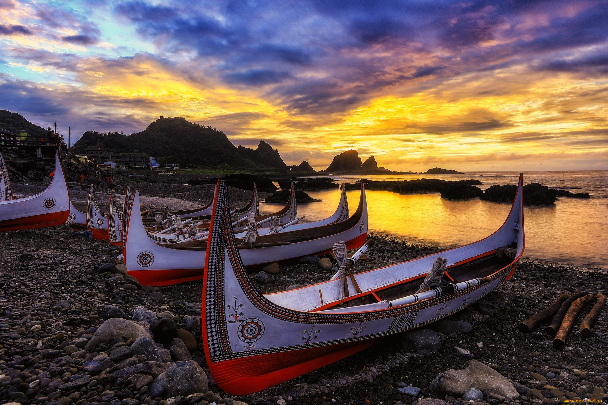 корабли, лодки, , шлюпки, река, лес