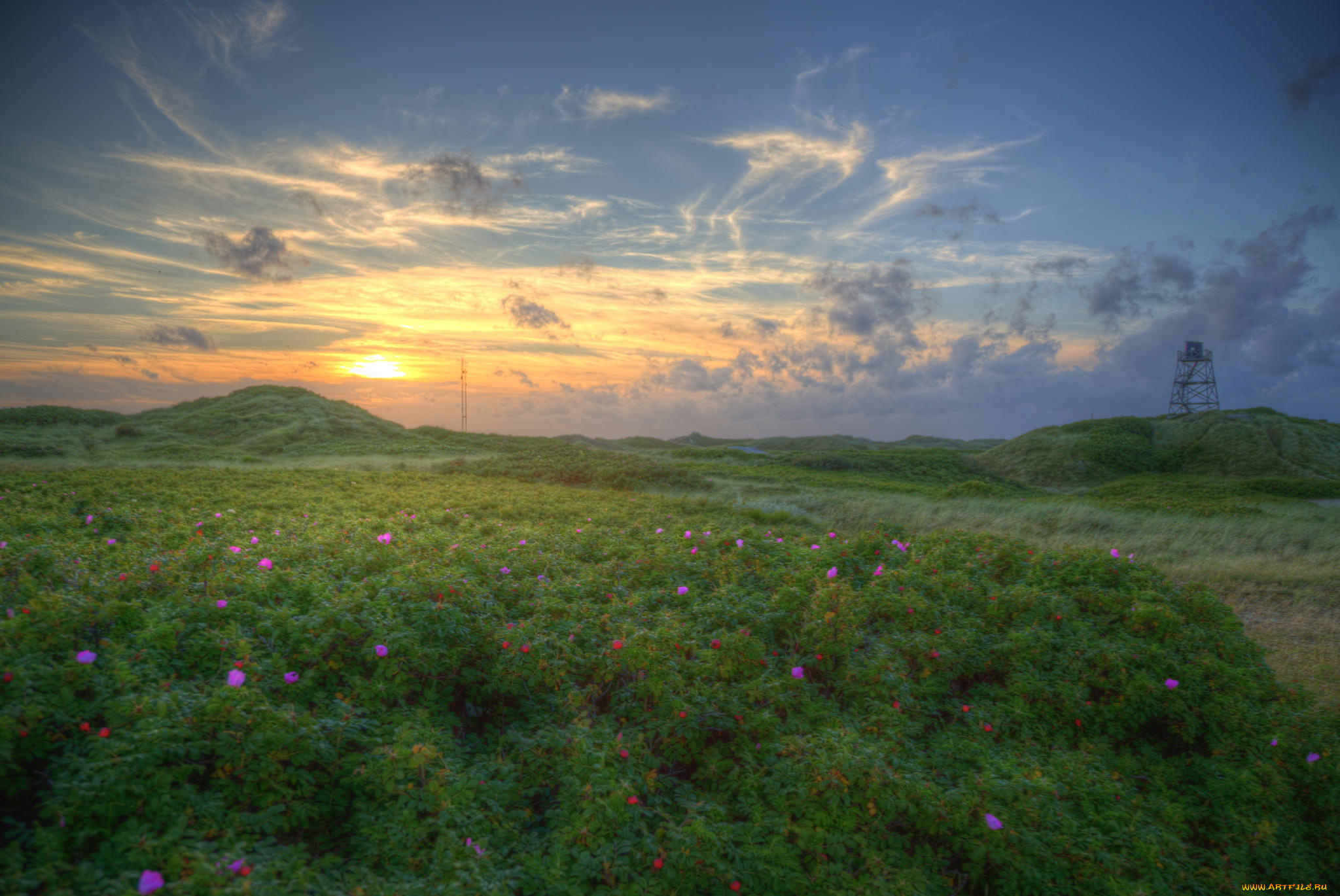 природа, восходы, закаты, рассвет