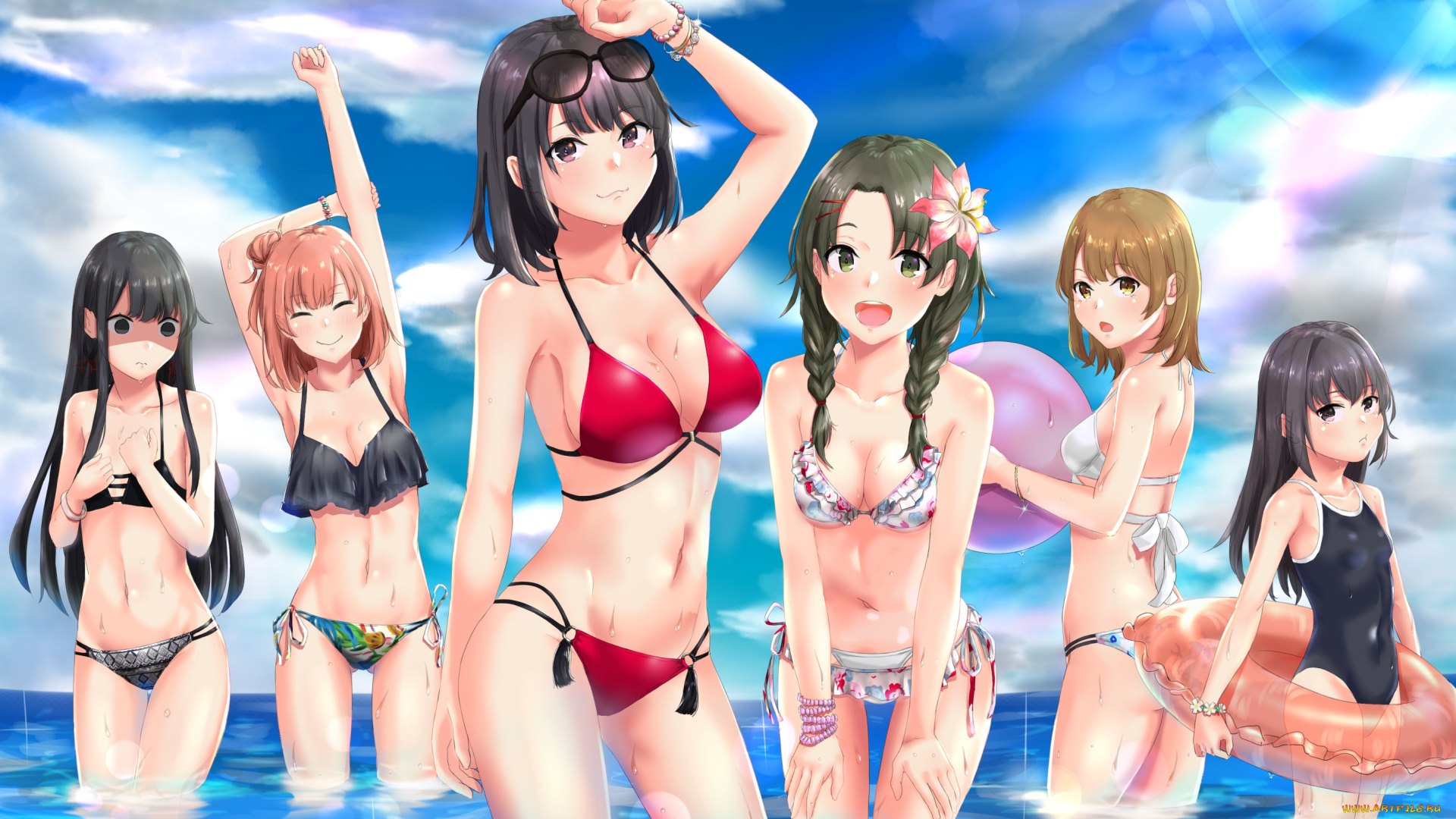 аниме, unknown, , другое, , девушки