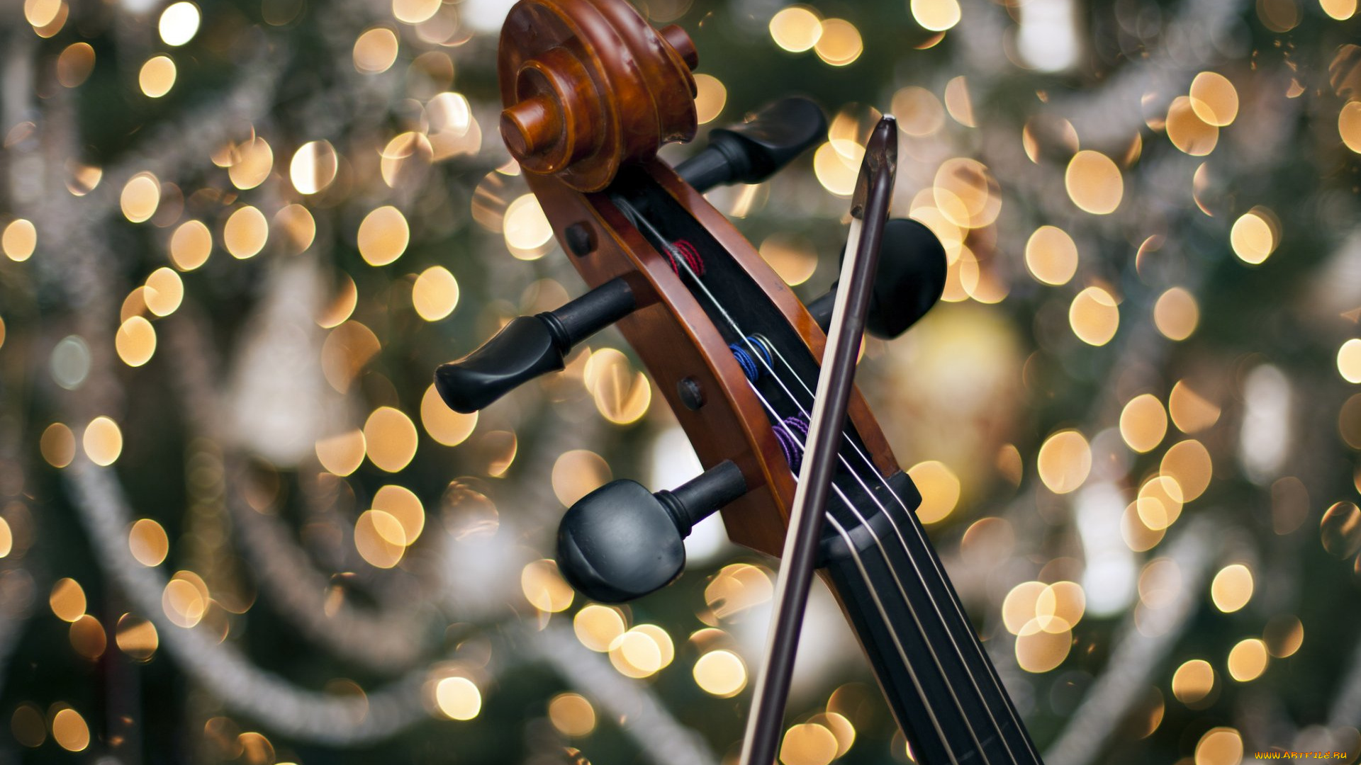 музыка, -музыкальные, инструменты, скрипка, боке, гриф, виолончель