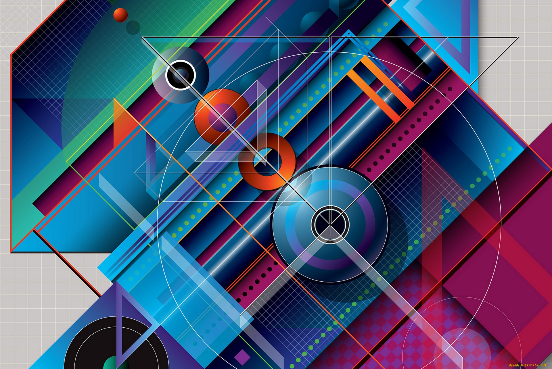 векторная, графика, графика, , graphics, цвет, конструкция, форма