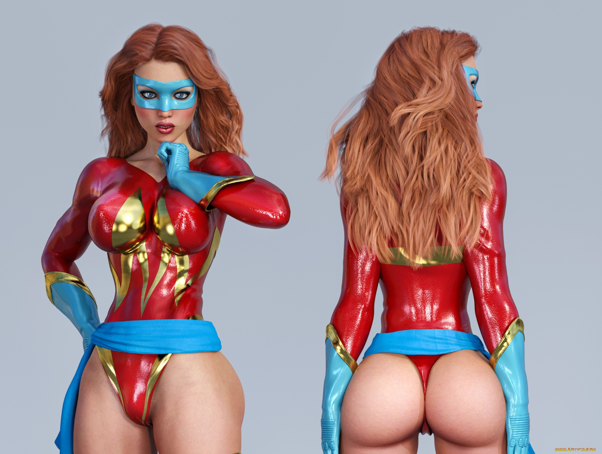 3д, графика, фантазия, , fantasy, девушка, взгляд, фон