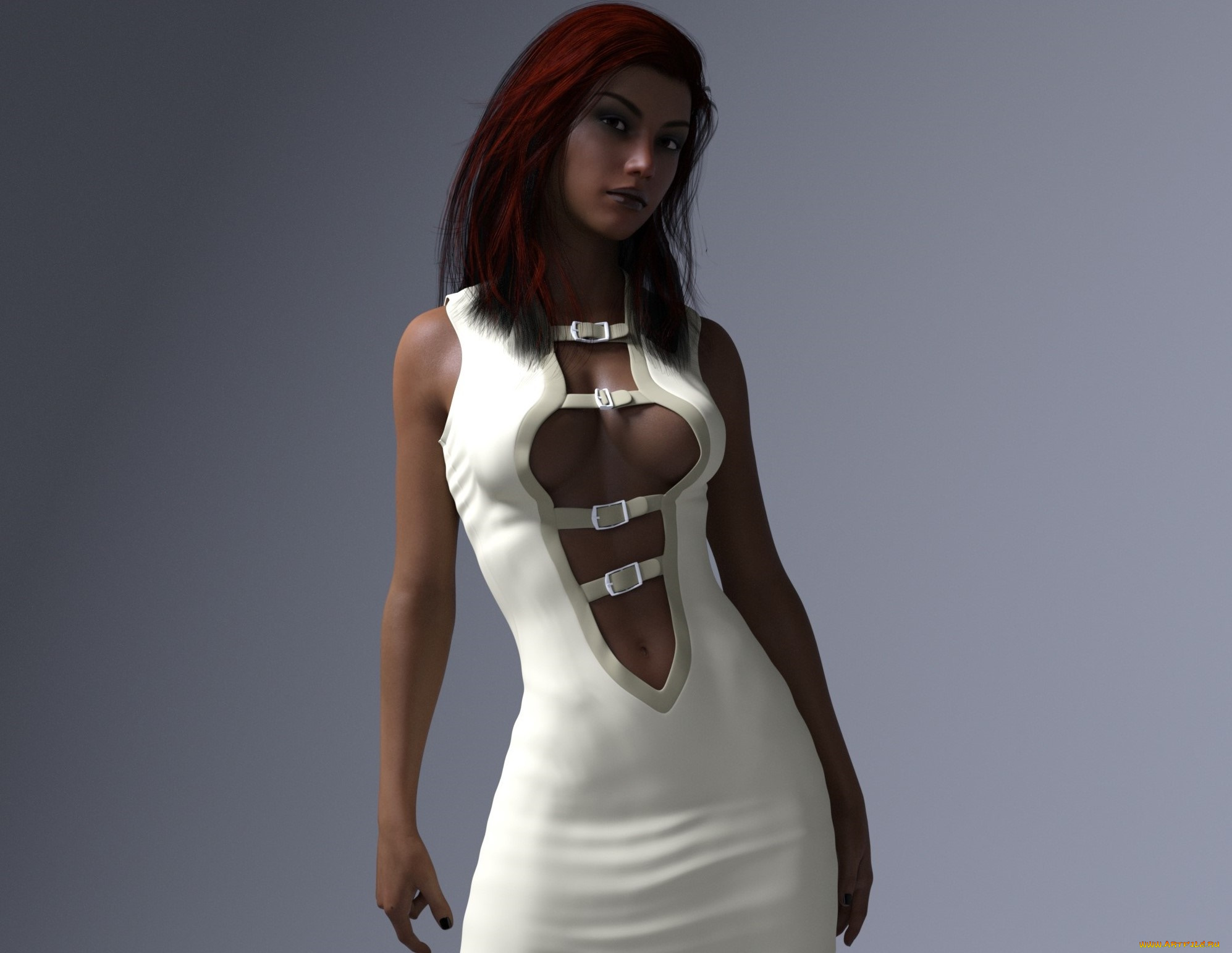 3д, графика, люди, , people, девушка, взгляд, фон