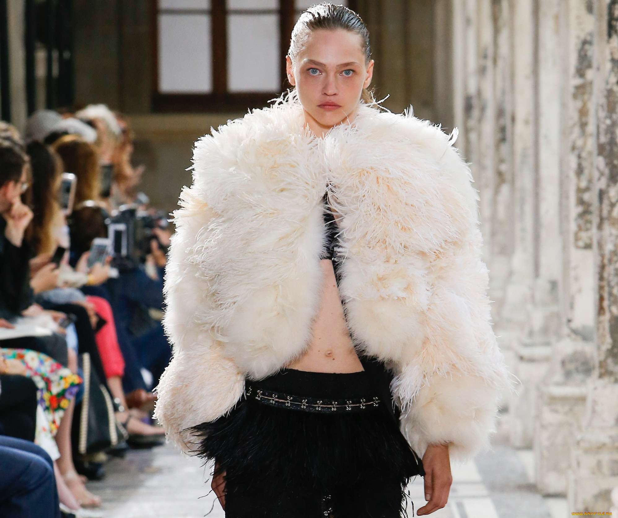 девушки, саша, пивоварова, модель, наряд, подиум, зрители