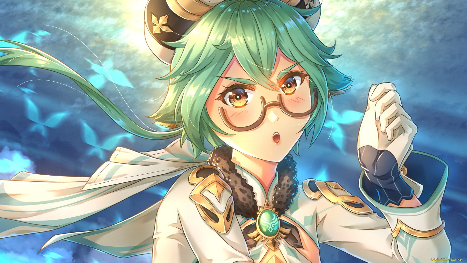 аниме, genshin, impact, genshin, impact