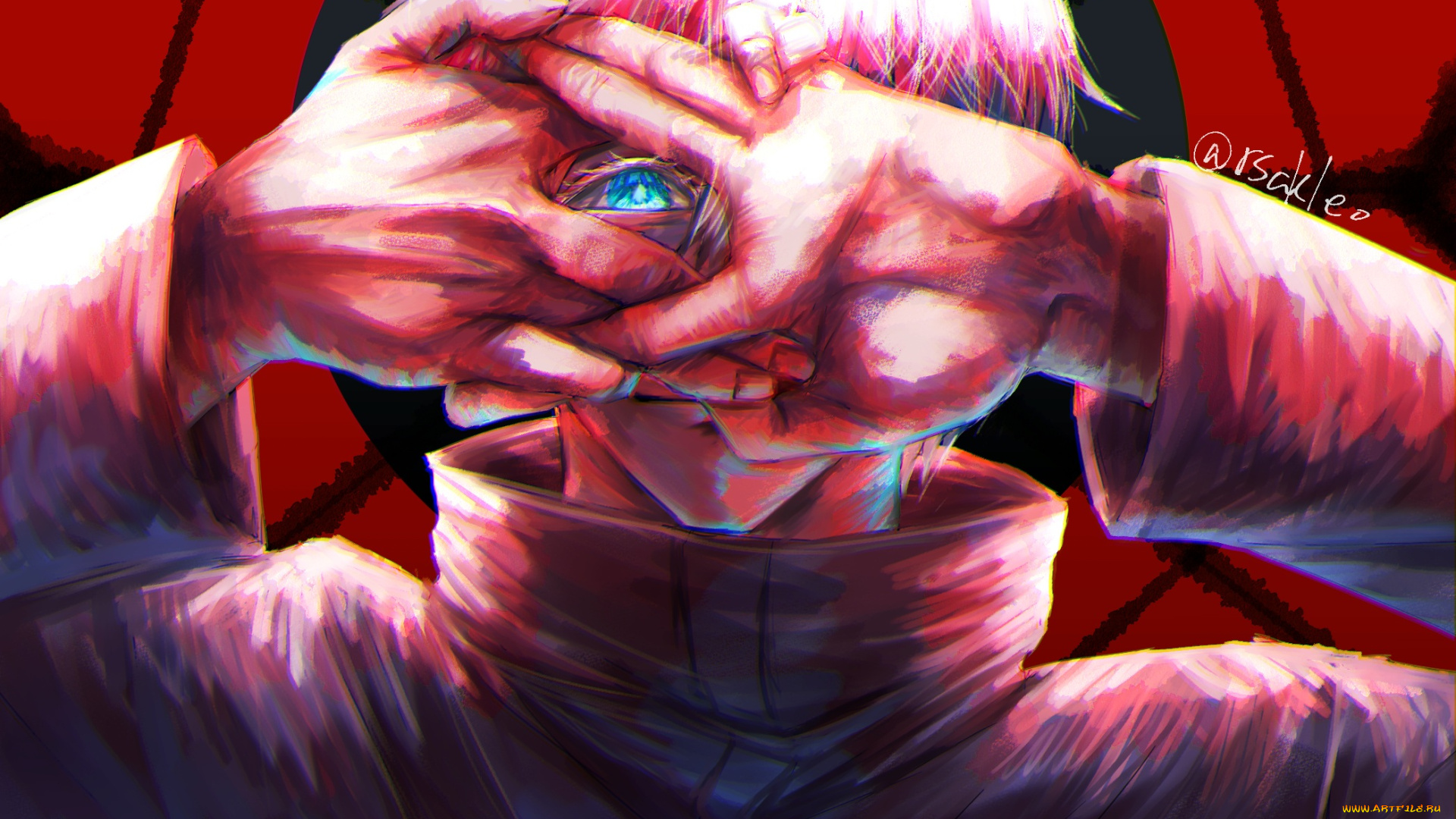 аниме, jujutsu, kaisen, магическая, битва