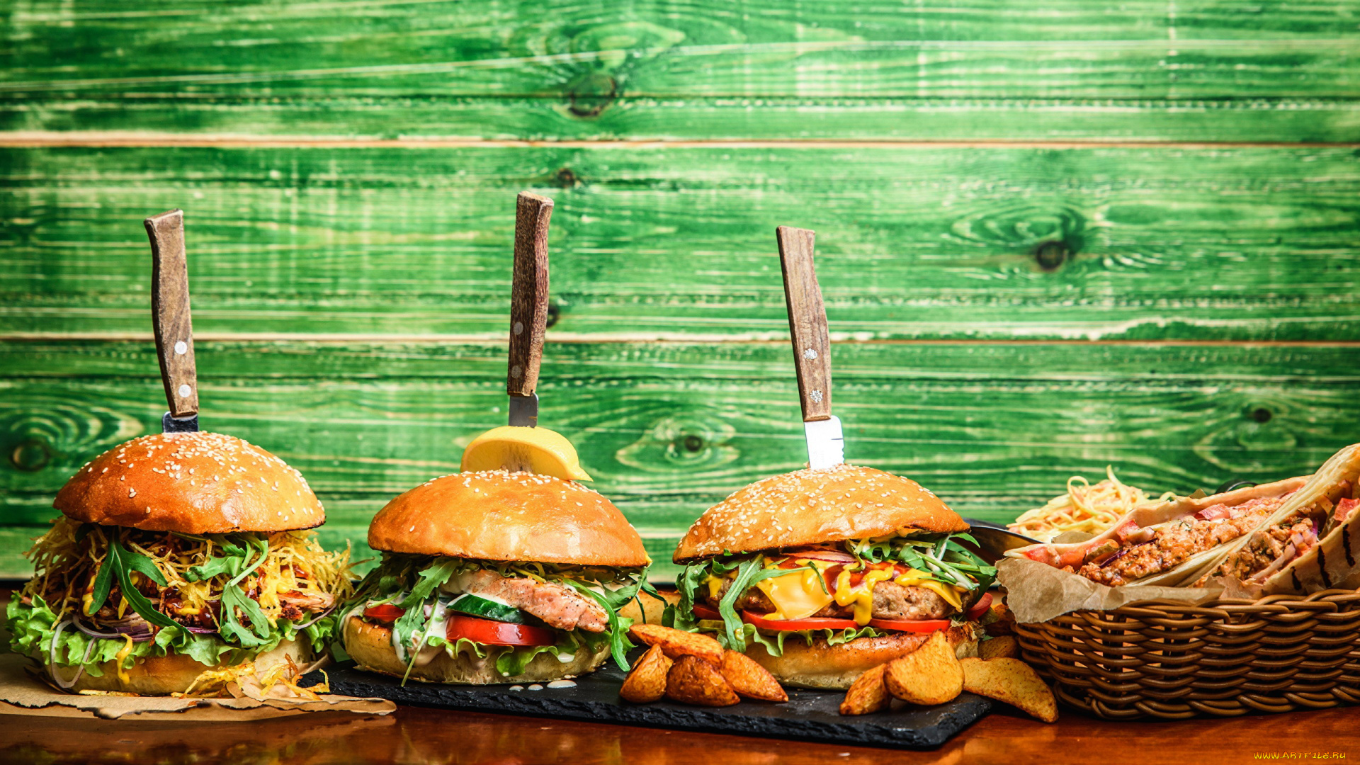 еда, бутерброды, , гамбургеры, , канапе, гамбургеры