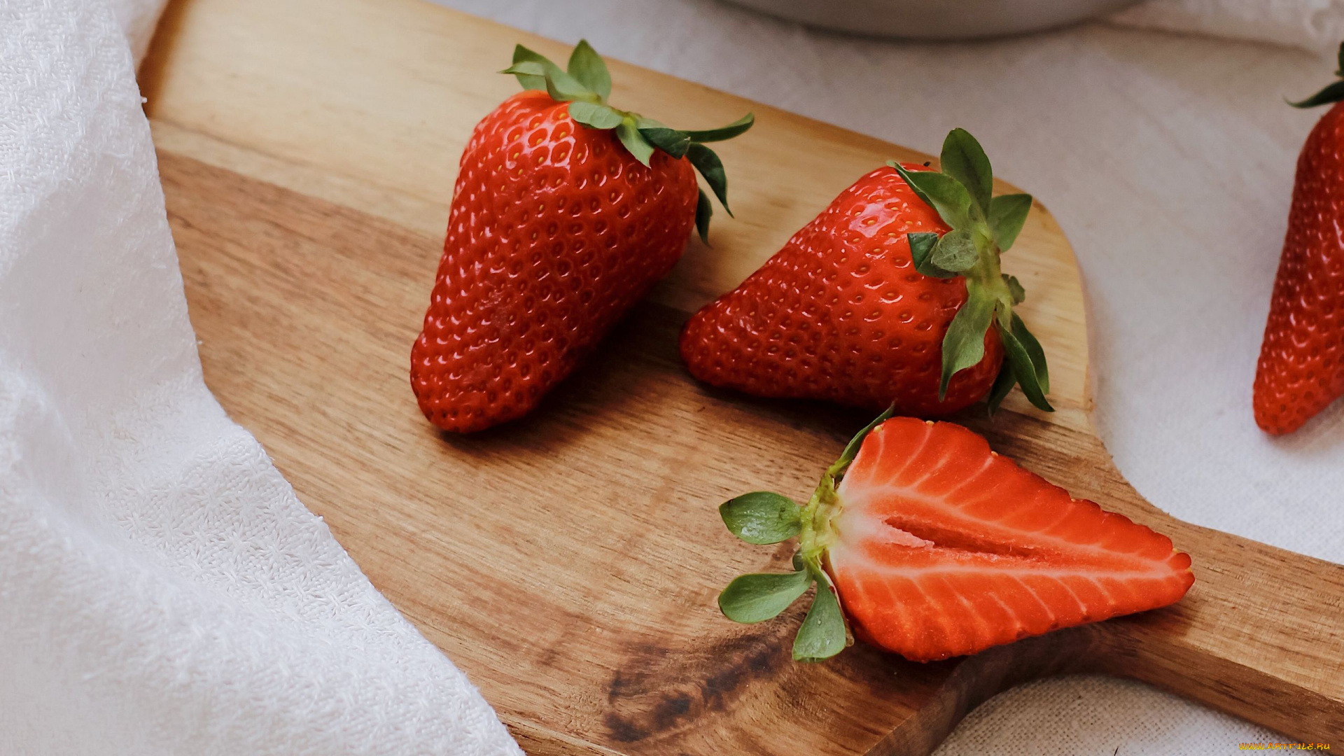 еда, клубника, , земляника