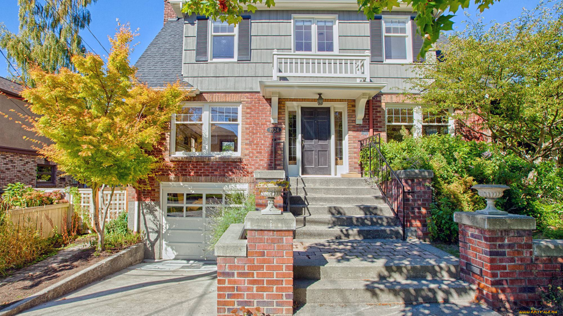 города, -, здания, , дома, вилла, здание, сша, архитектура, особняк, фасад, seattle, by, residential, architects, montlake-tudor