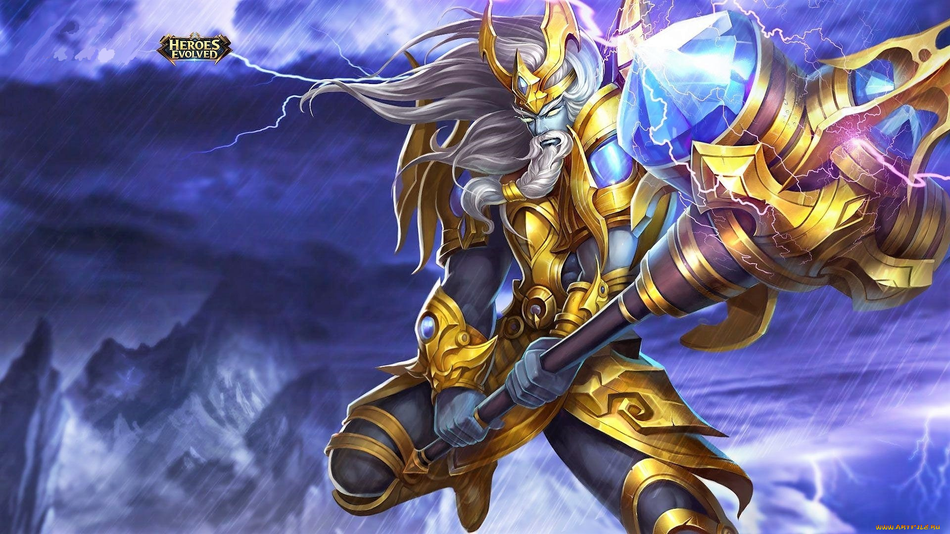 видео, игры, heroes, evolved, воин, булава, магия