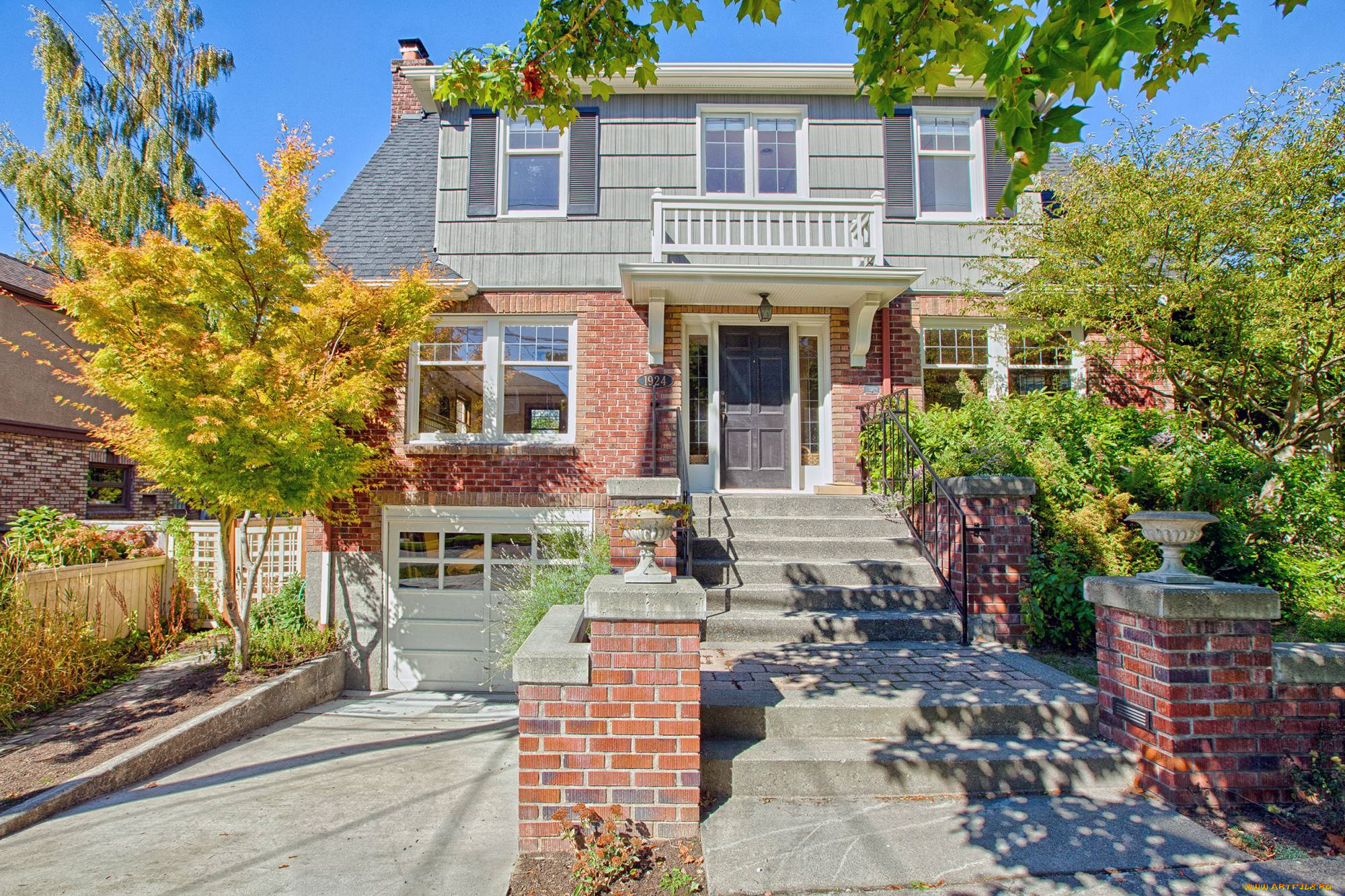 города, -, здания, , дома, вилла, здание, сша, архитектура, особняк, фасад, seattle, by, residential, architects, montlake-tudor