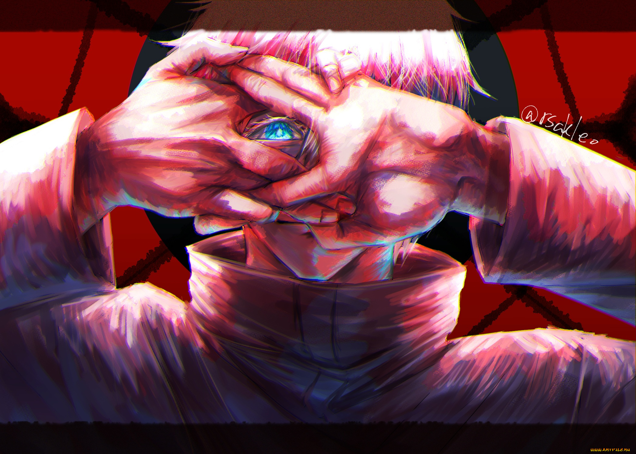 аниме, jujutsu, kaisen, магическая, битва