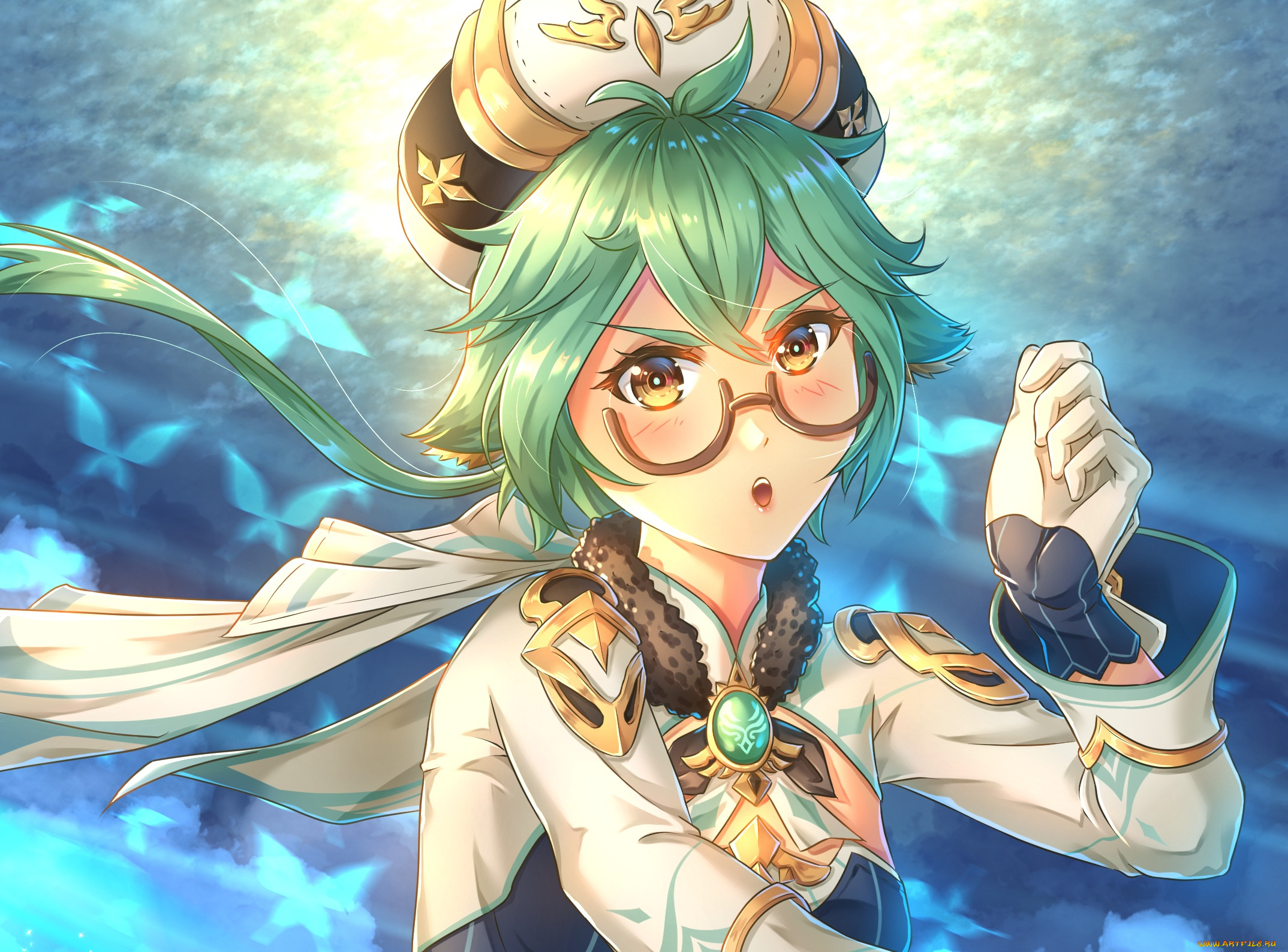 аниме, genshin, impact, genshin, impact