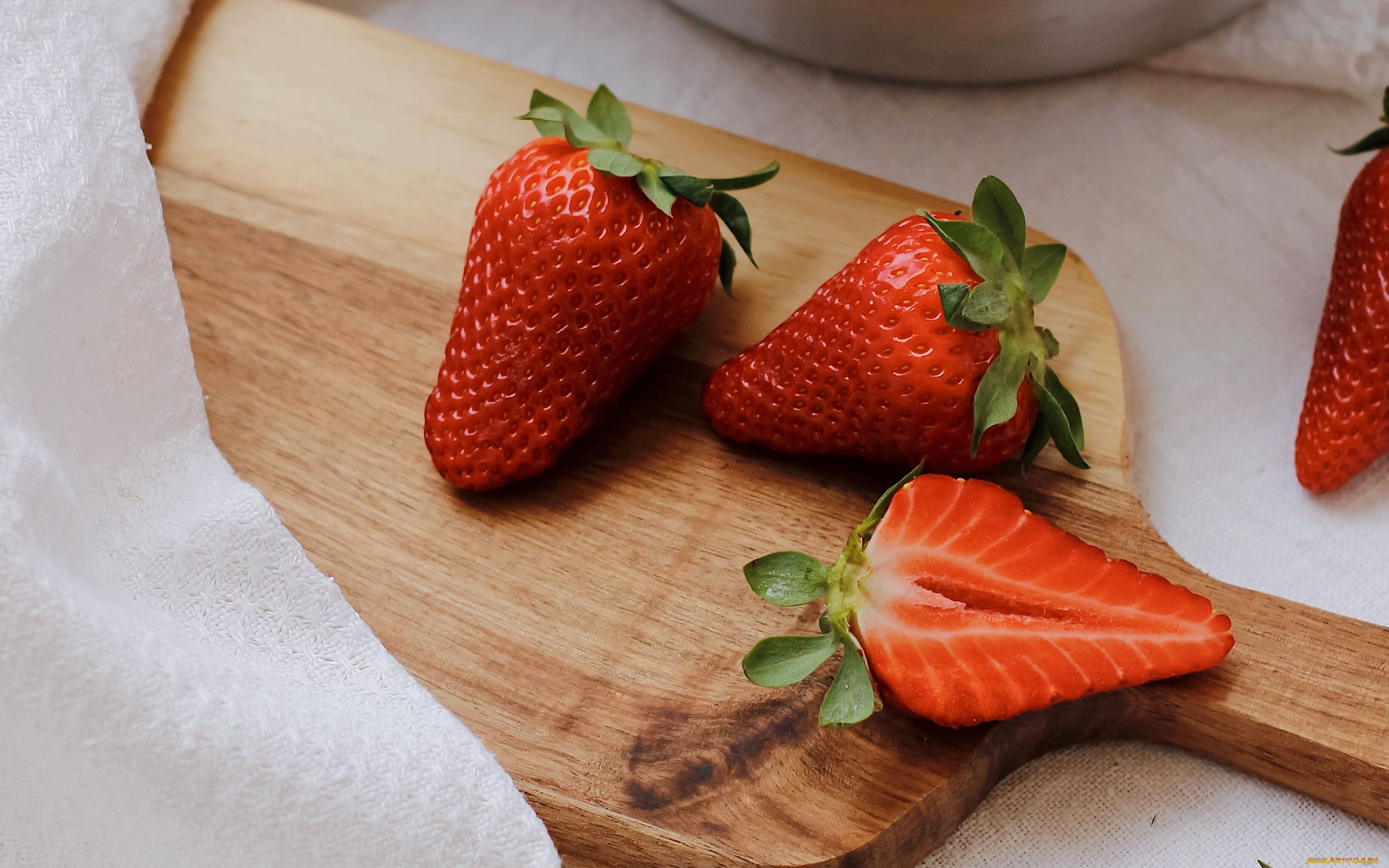 еда, клубника, , земляника