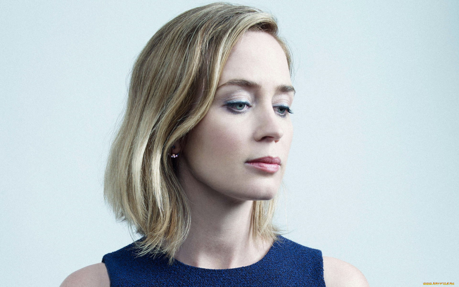 девушки, emily, blunt, портрет