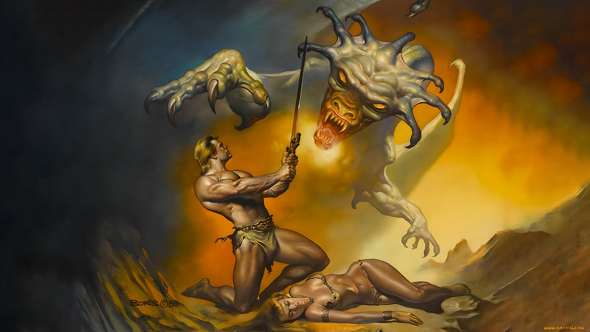 фэнтези, _boris, vallejo, boris, vallejo