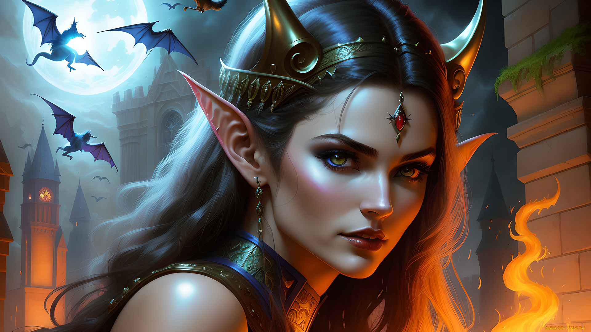 фэнтези, эльфы, нейросети, графика, нейроарт, ai, art, нейронные, сети, рисунки, нейро, искусство