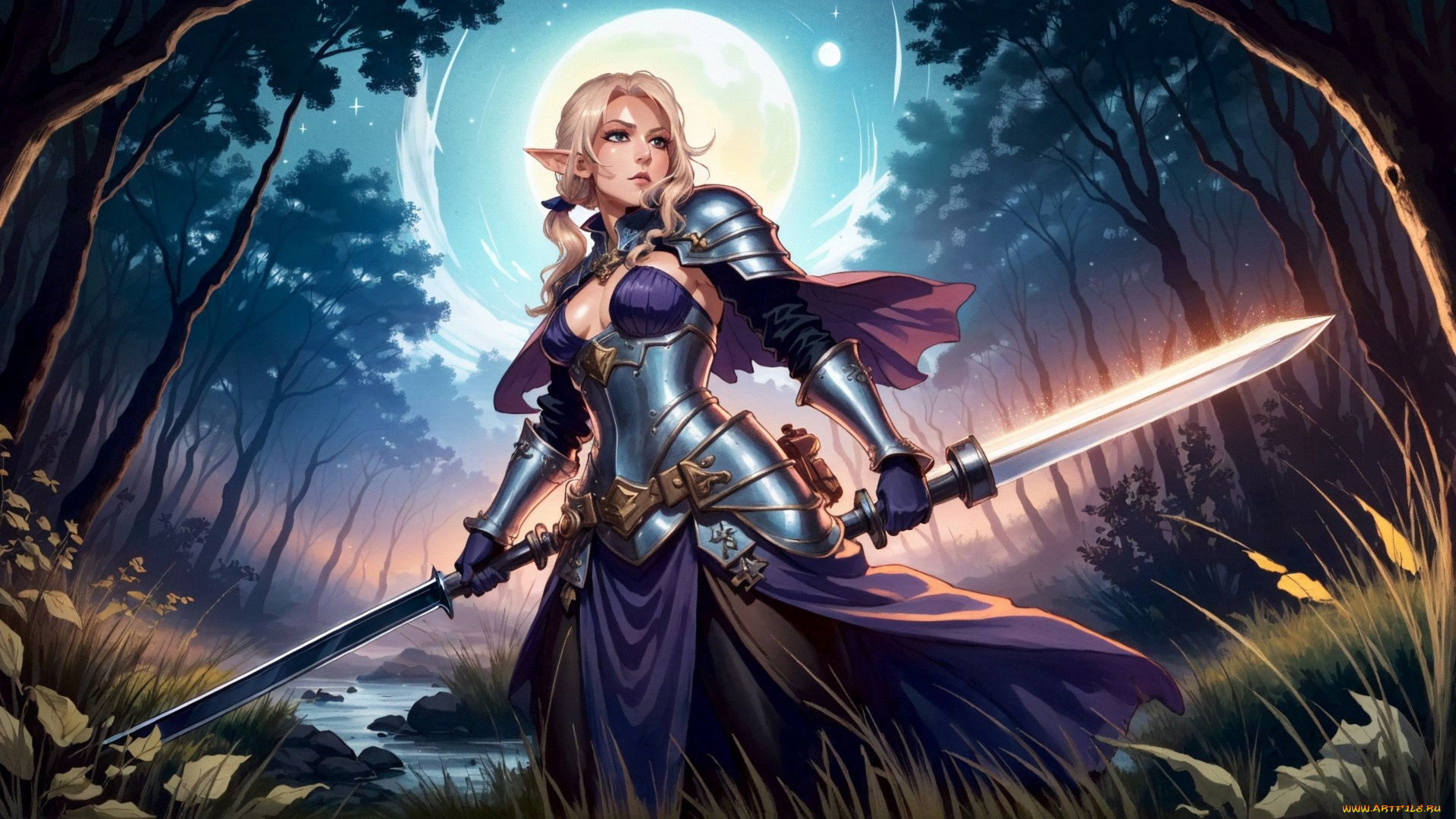 фэнтези, эльфы, нейросети, графика, нейроарт, ai, art, нейронные, сети, рисунки, нейро, искусство