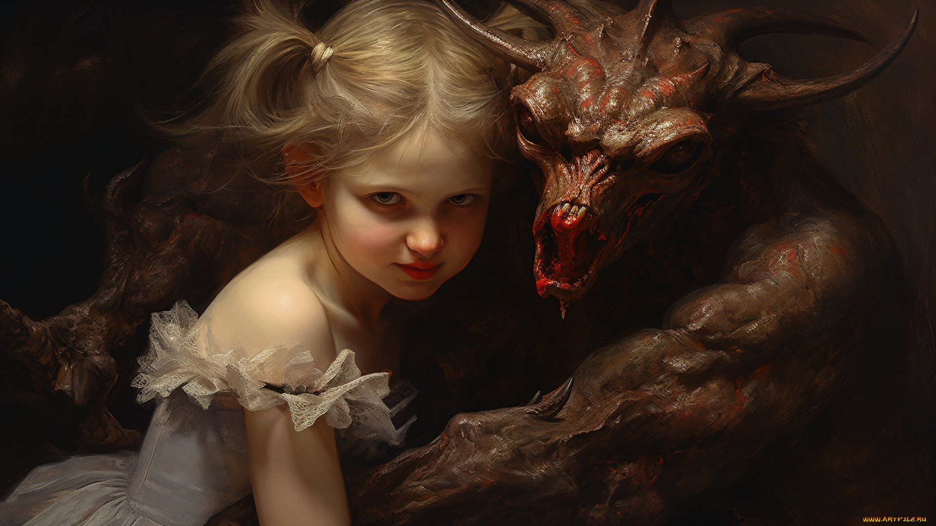 фэнтези, красавицы, и, чудовища, нейросети, графика, нейроарт, ai, art, нейронные, сети, рисунки, нейро, искусство