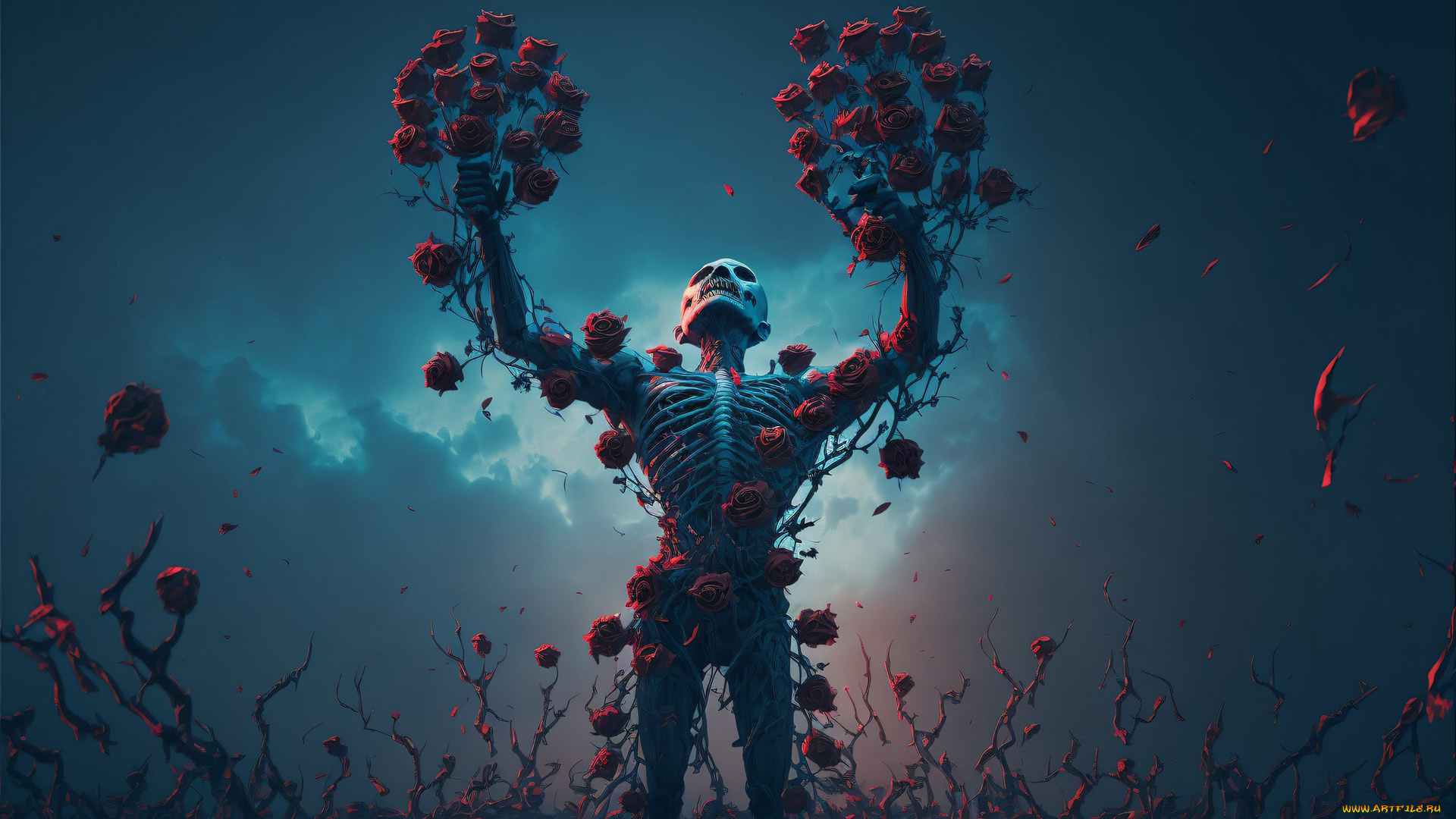 фэнтези, нежить, нейросети, графика, нейроарт, ai, art, нейронные, сети, рисунки, нейро, искусство