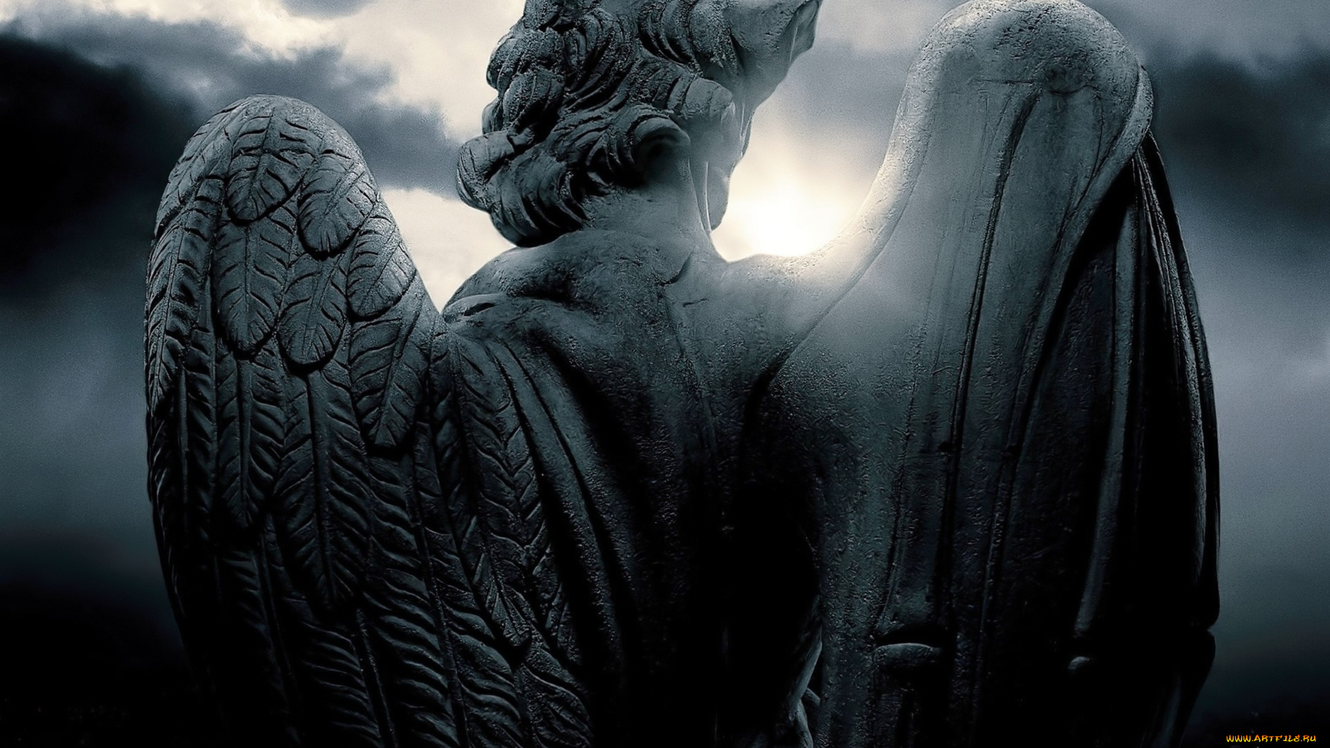 кино, фильмы, angels, &, demons, статуя