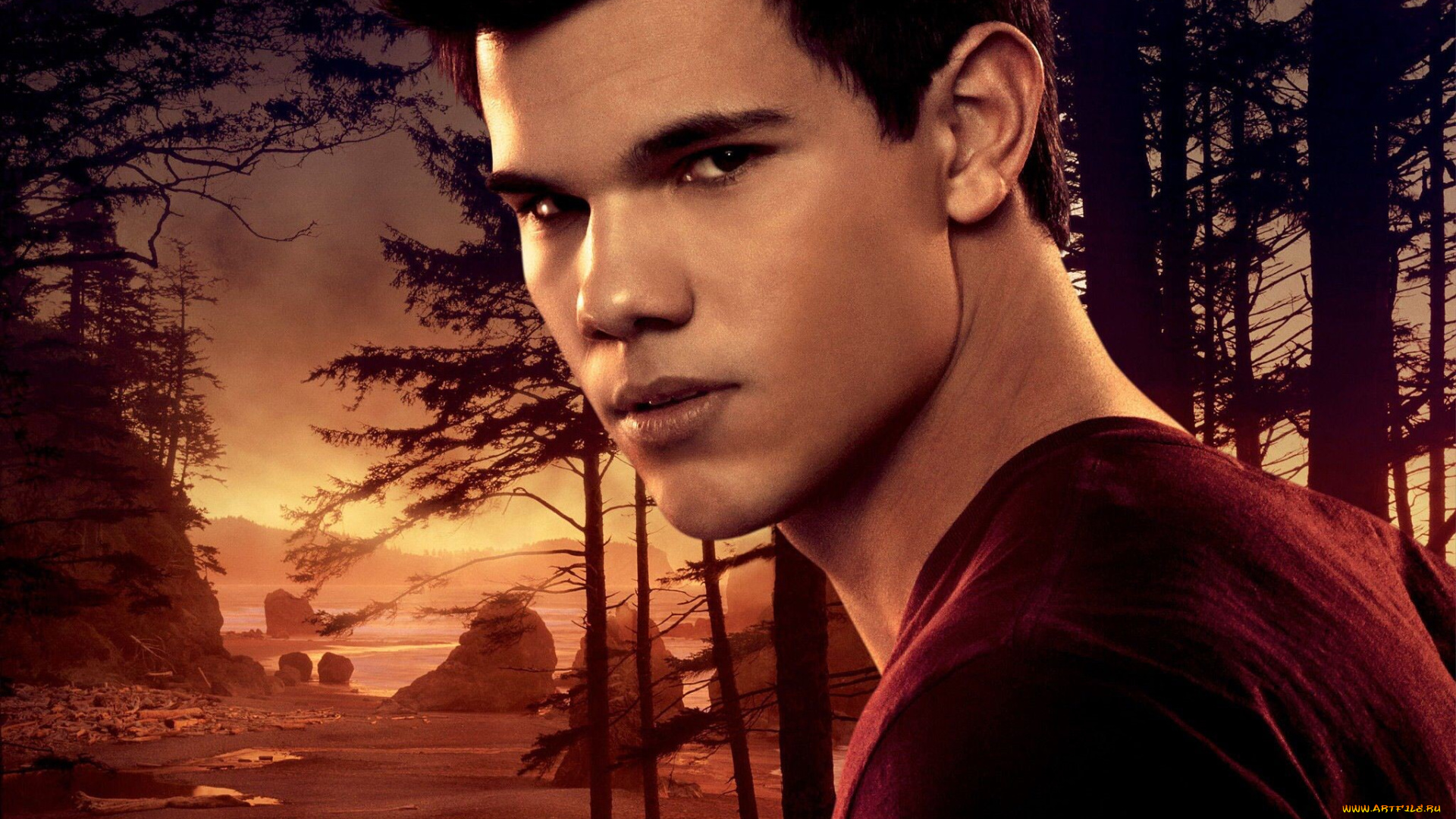 кино, фильмы, the, twilight, saga, , breaking, dawn, part, 1, оборотень, лес, горы
