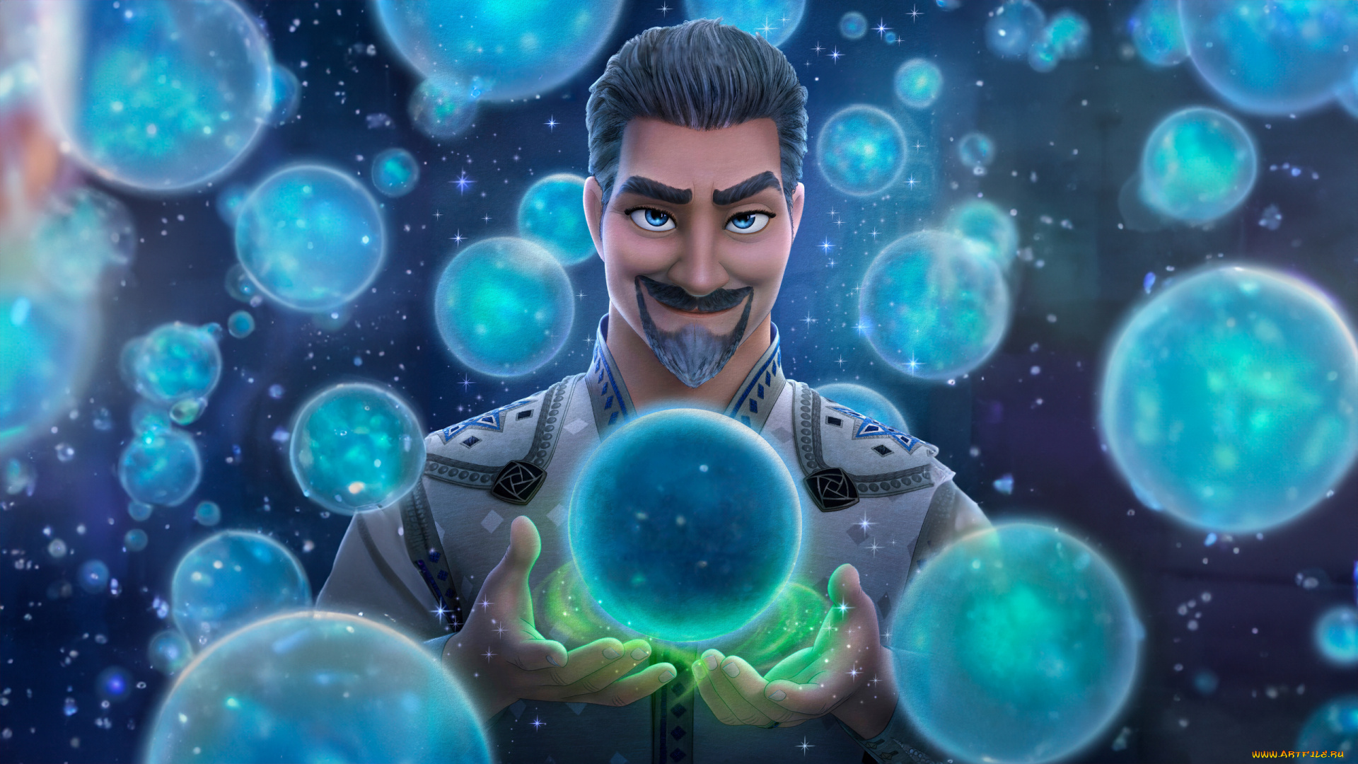 wish, , , 2023, , мультфильмы, wish, заветное, желание, мультфильм, мюзикл, фэнтези, семейный, chris, pine, king, magnifico, озвучка, disney