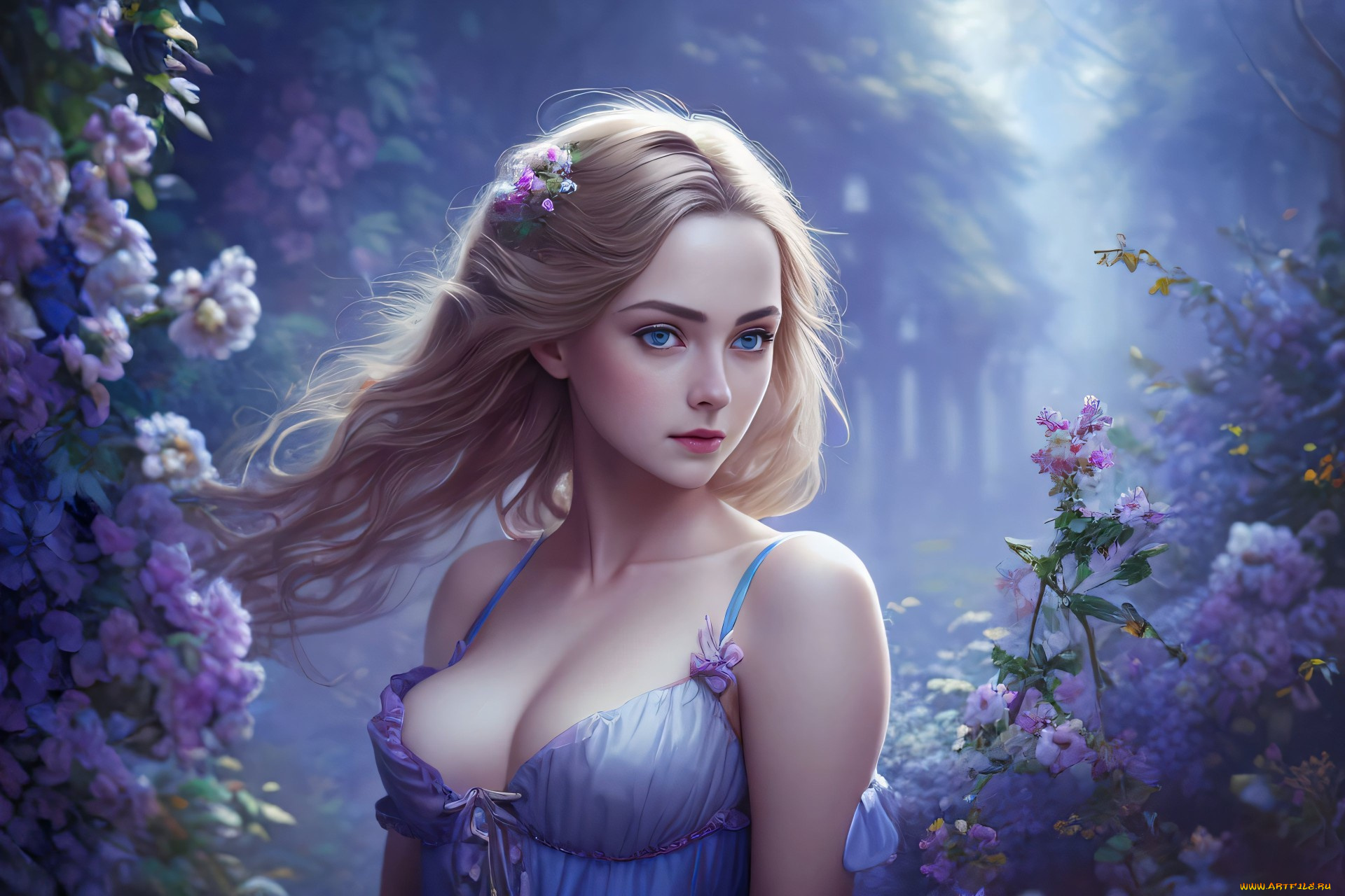 фэнтези, девушки, нейросети, графика, нейроарт, ai, art, нейронные, сети, рисунки, нейро, искусство