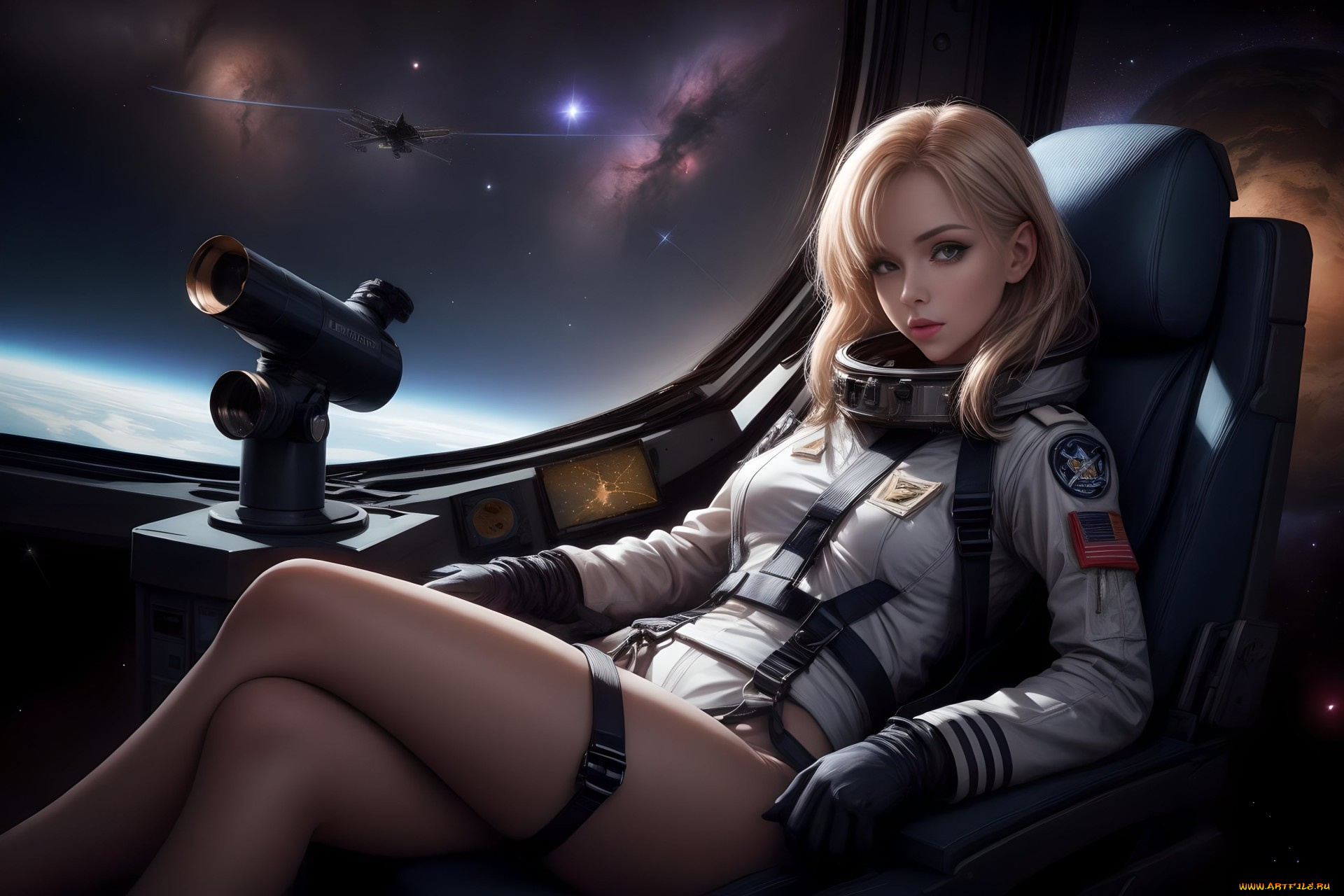 фэнтези, девушки, нейросети, графика, нейроарт, ai, art, нейронные, сети, рисунки, нейро, искусство