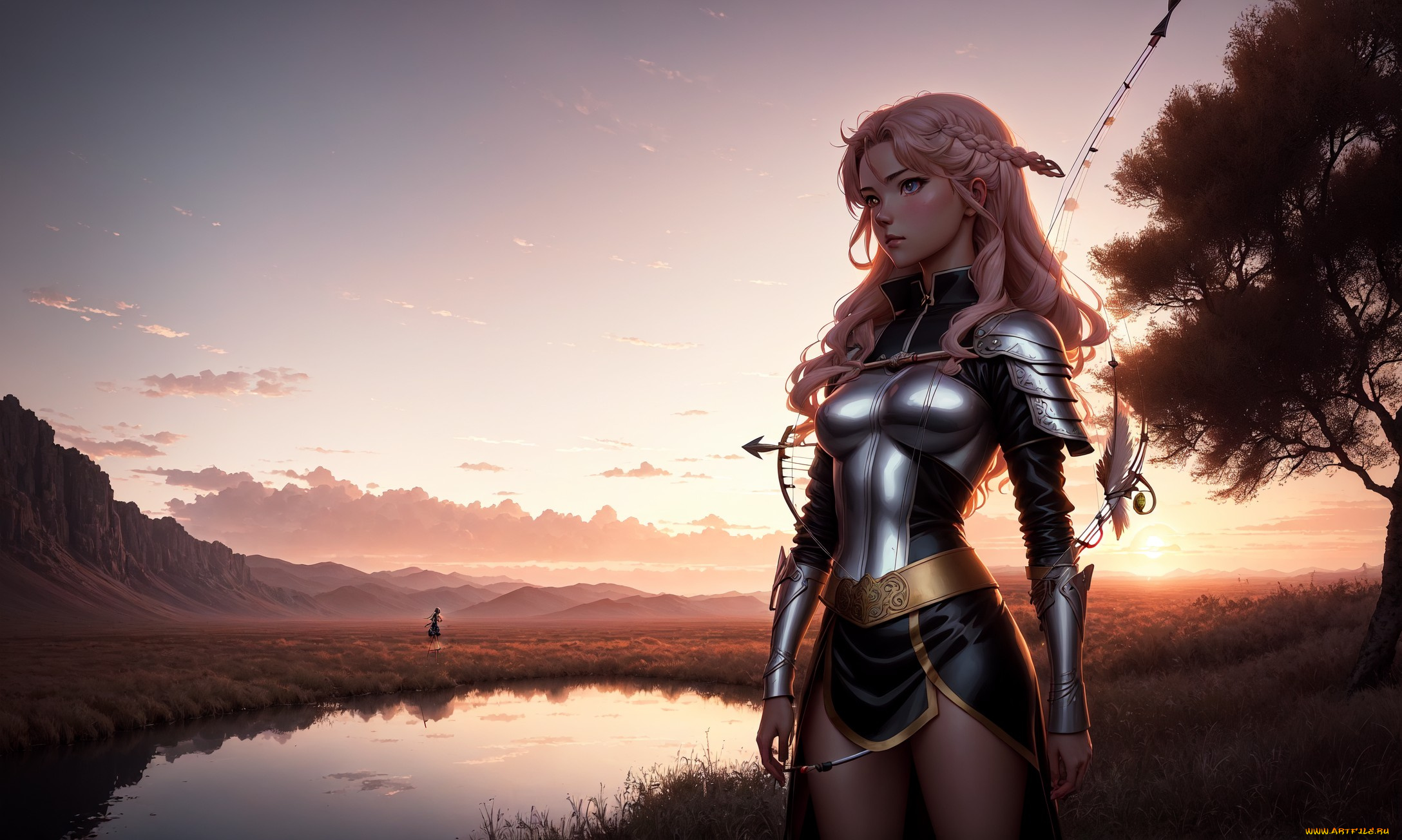 фэнтези, девушки, нейросети, графика, нейроарт, ai, art, нейронные, сети, рисунки, нейро, искусство