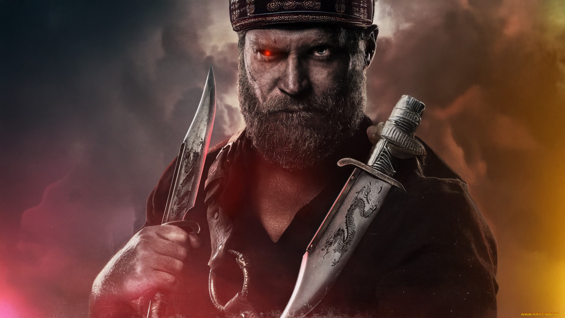 кино, фильмы, mortal, kombat, 2, kano, mortal, kombat, 2