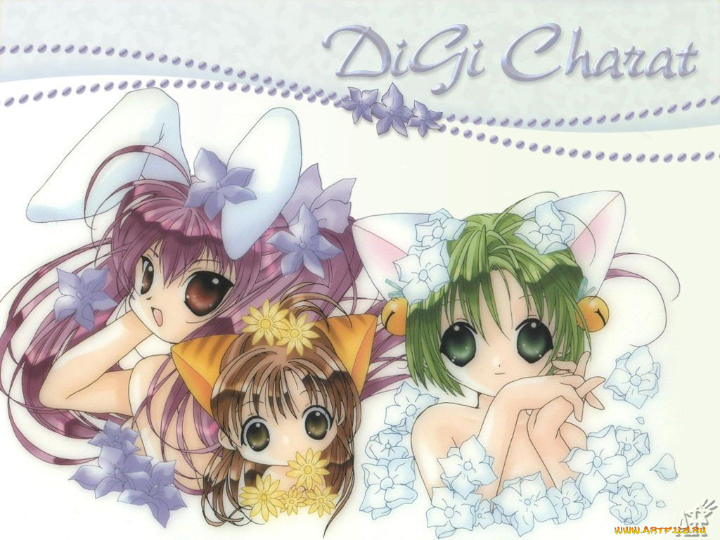 аниме, di, gi, charat