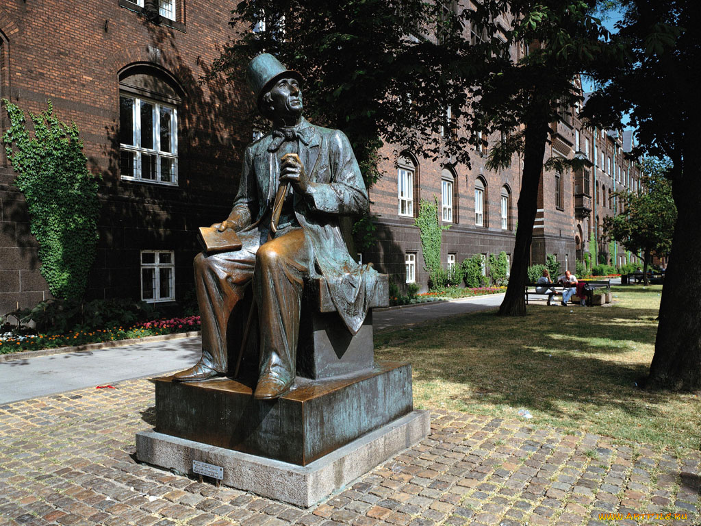 города, копенгаген, дания